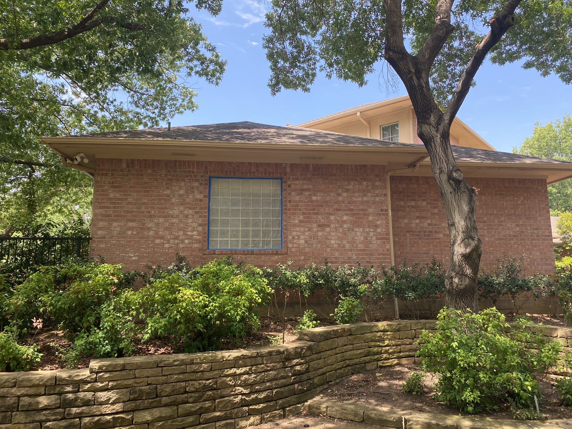 Exterior Brick Painting using Romabio by Nomad Painting