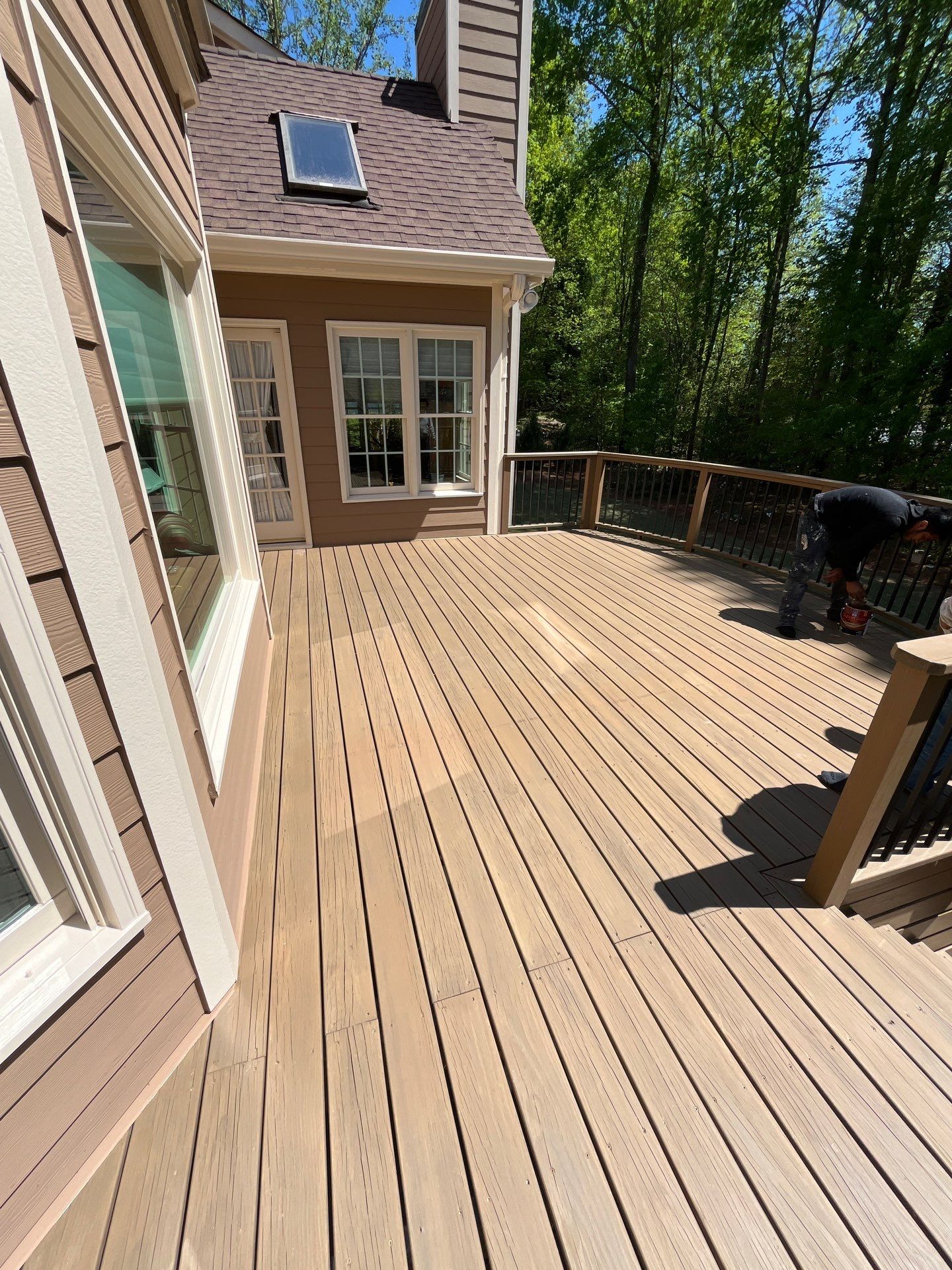 Alpharetta, GA Siding Replacement and Deck Stain by Nelson Exteriors