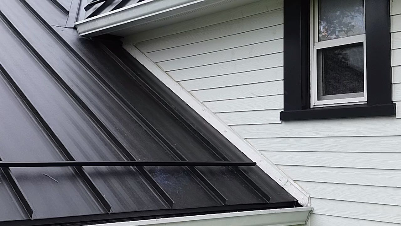 Standing Seam Metal Roof Transformation in Atlanta, IN by 4Ever Metal Roofing