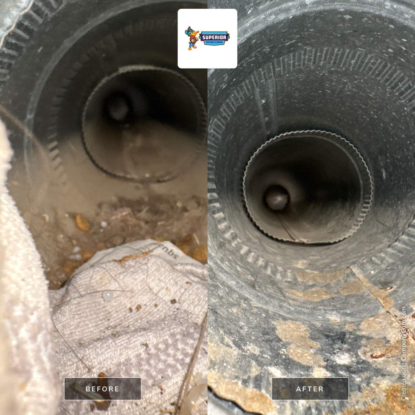 Air Duct Cleaning With a Vacuum Truck in Youngstown, OH by Superior Air Duct Cleaning
