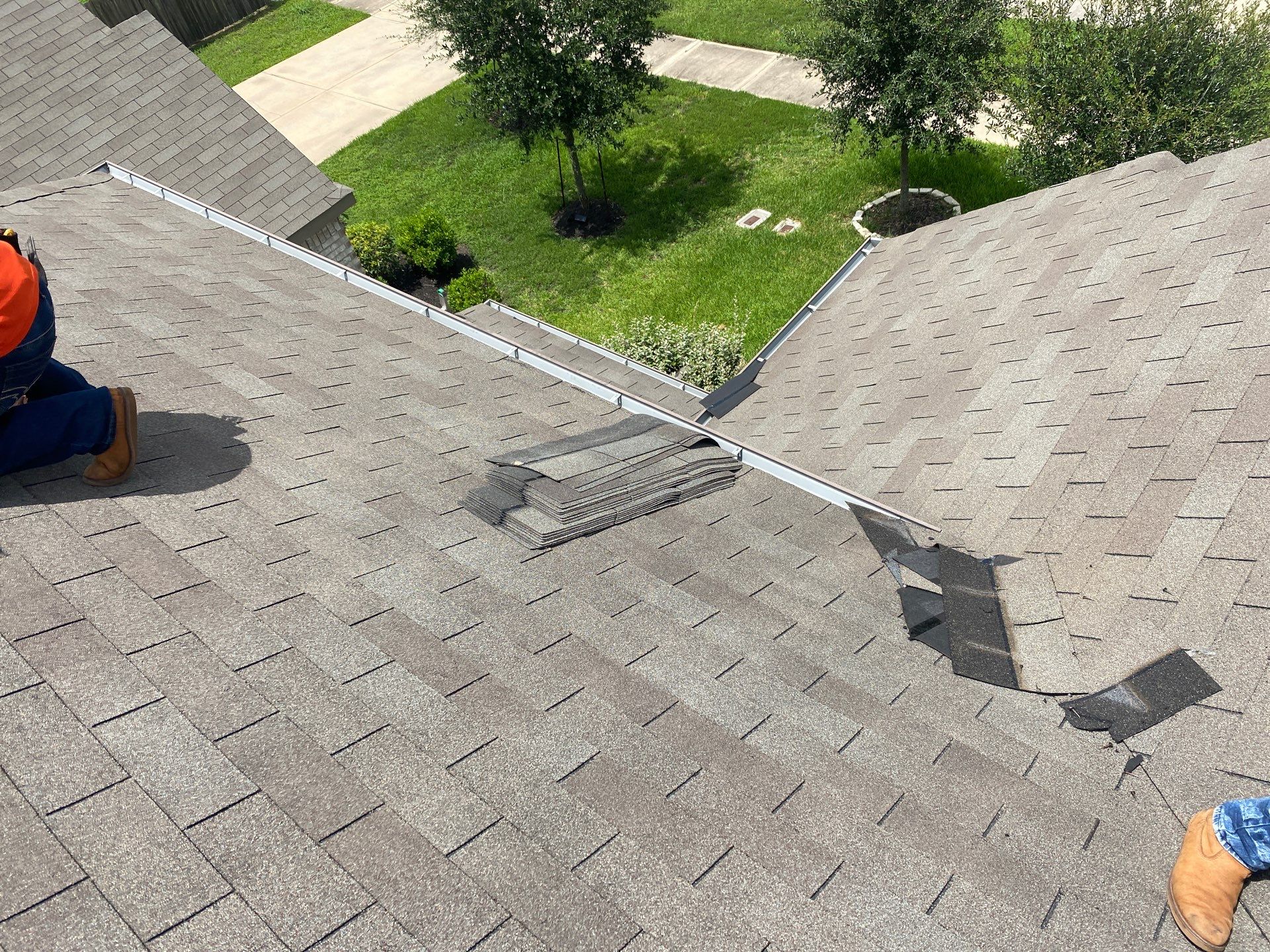 Residential Roofing Repair using Owen's Corning Duration (Lifetime) Shingles by Roof Repair Company