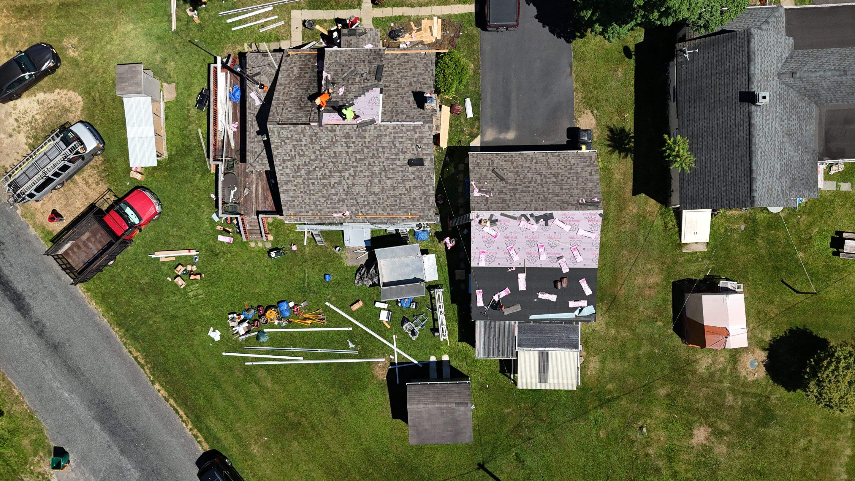 Roof Project in Glen Gardner, NJ by All State Home Improvement Inc.