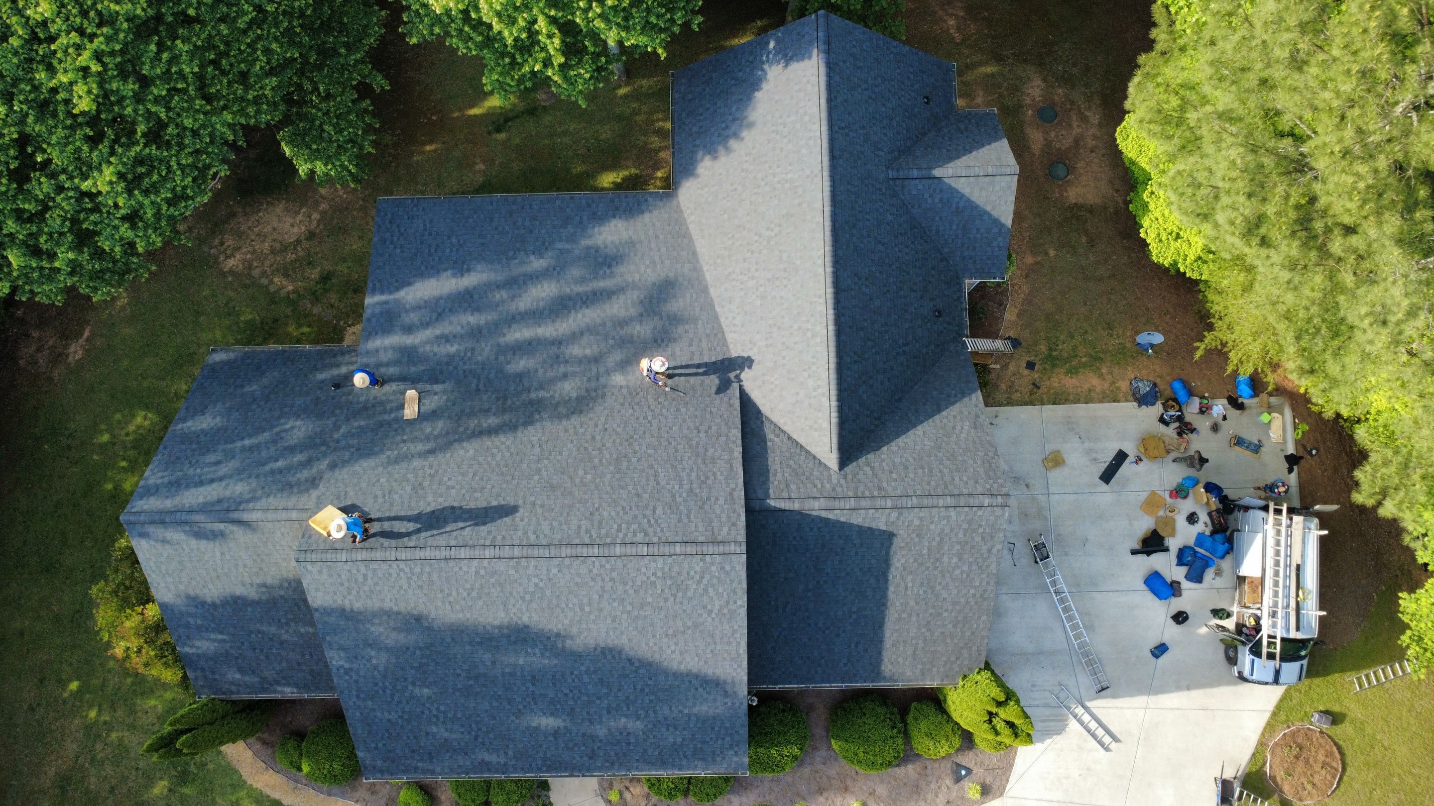 Ranger, GA Roof Replacement CertainTeed Landmark Charcoal Black by Reset Roofing