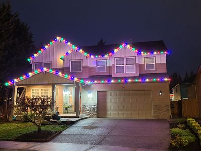 Holiday Lighting using C9 Opaque LEDs