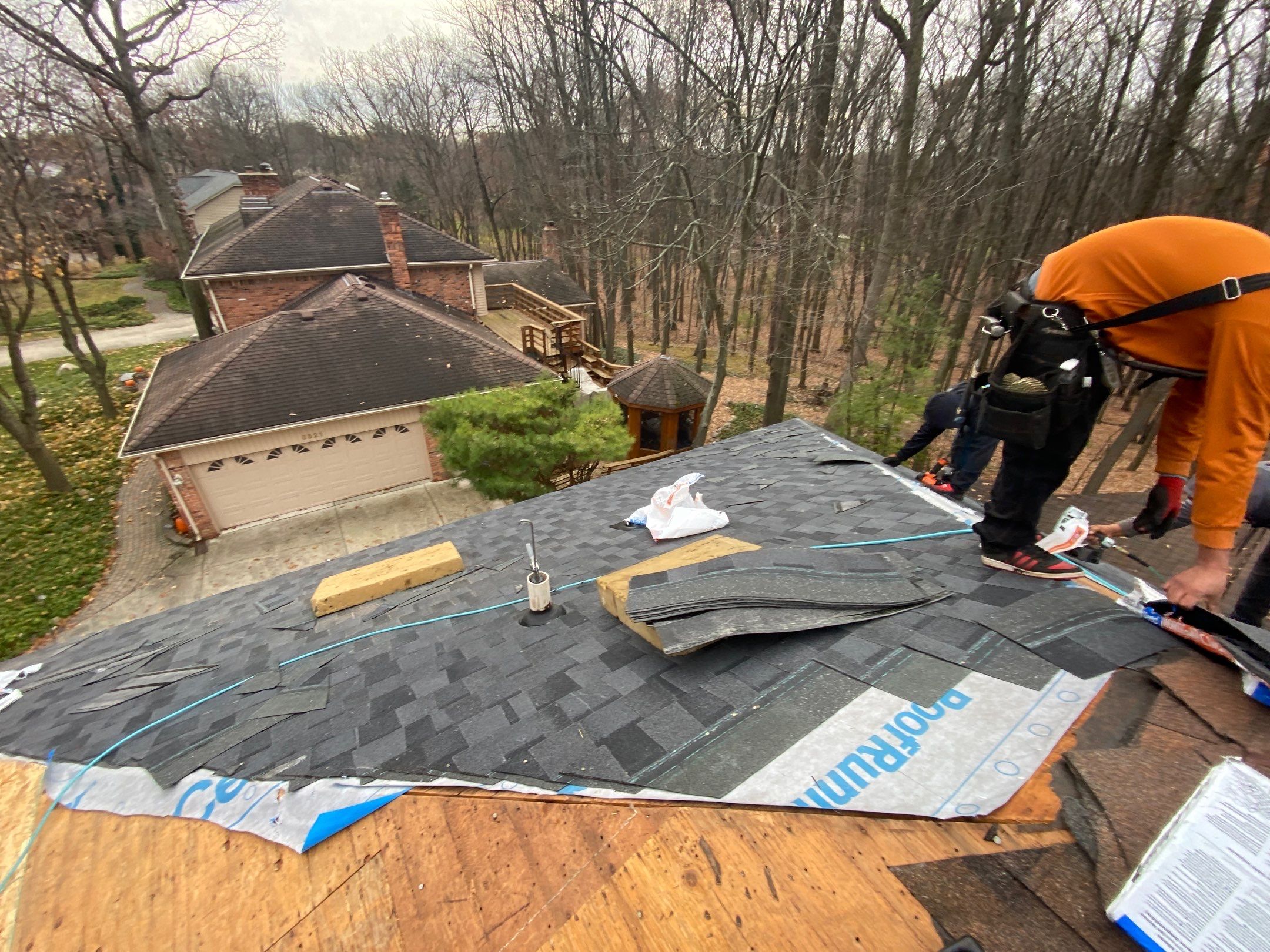 Roof Replacement using CertainTeed Northgate by 180 Contractors