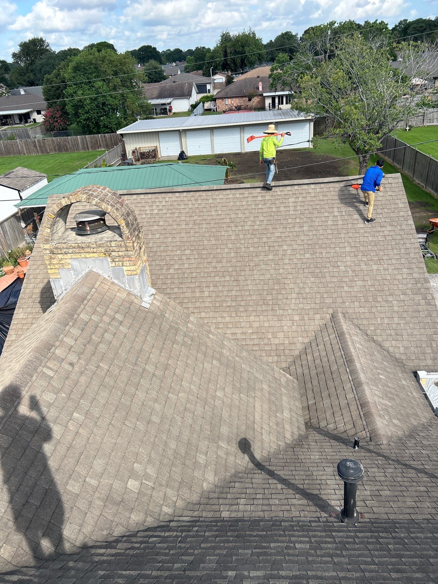 Residential Roof Replacement using GAF HDZ - Weathered Wood by Elite Roofing LLC