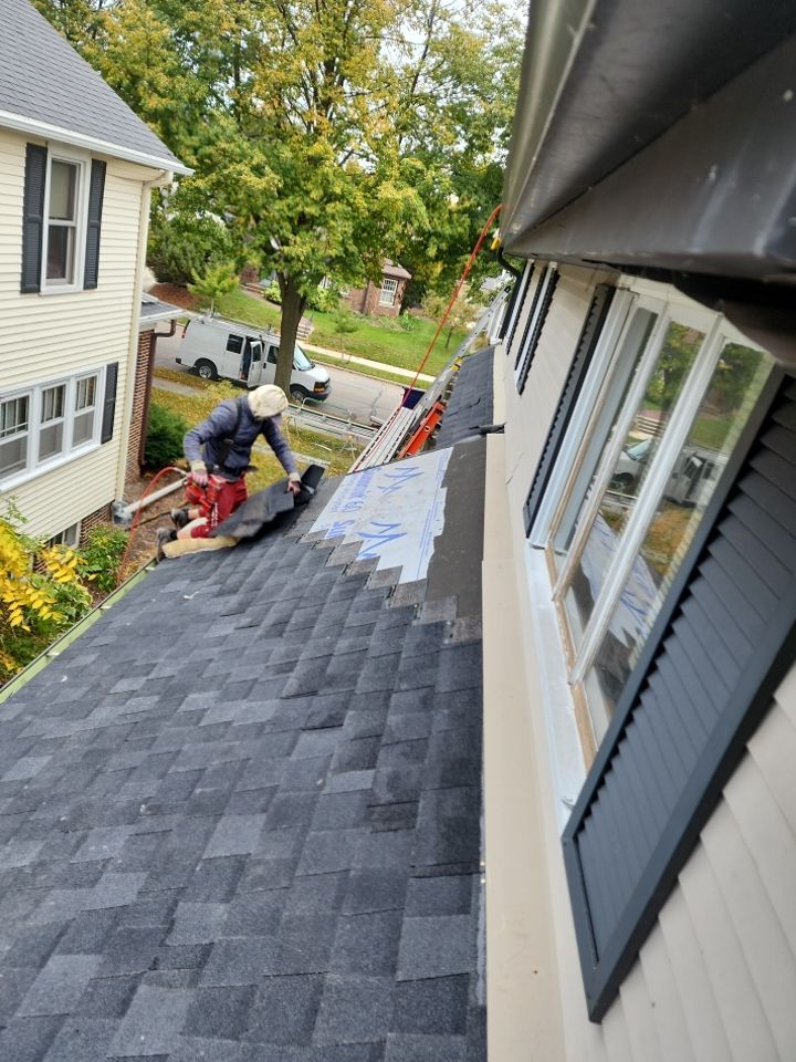 Residential Roofing Installation using F-2 Tornado High Wind GAF Timberline HDZ  by Gellings Roofing & Siding