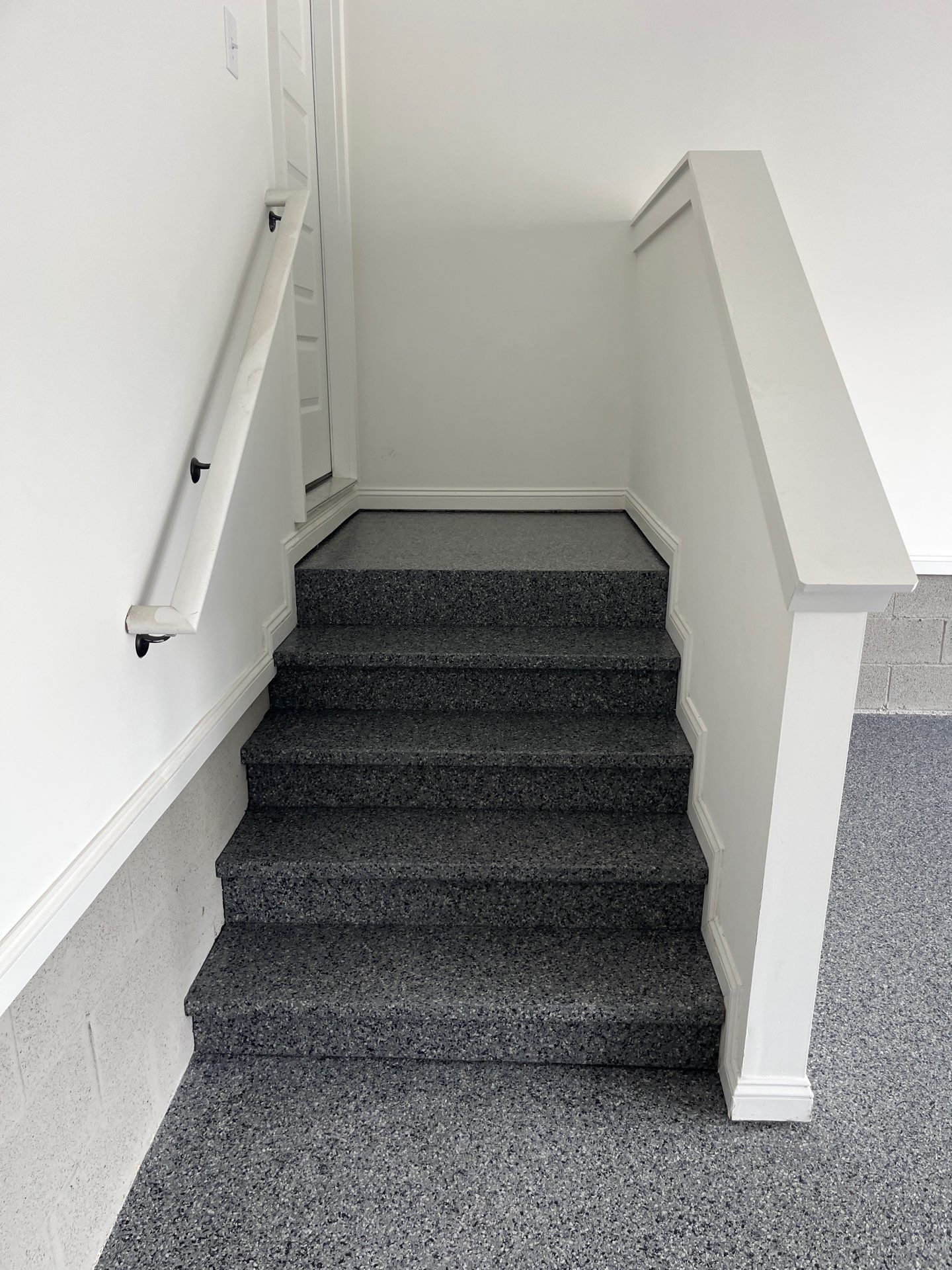 Garage Floor Coating using Nightfall by My Garage Floor Guys