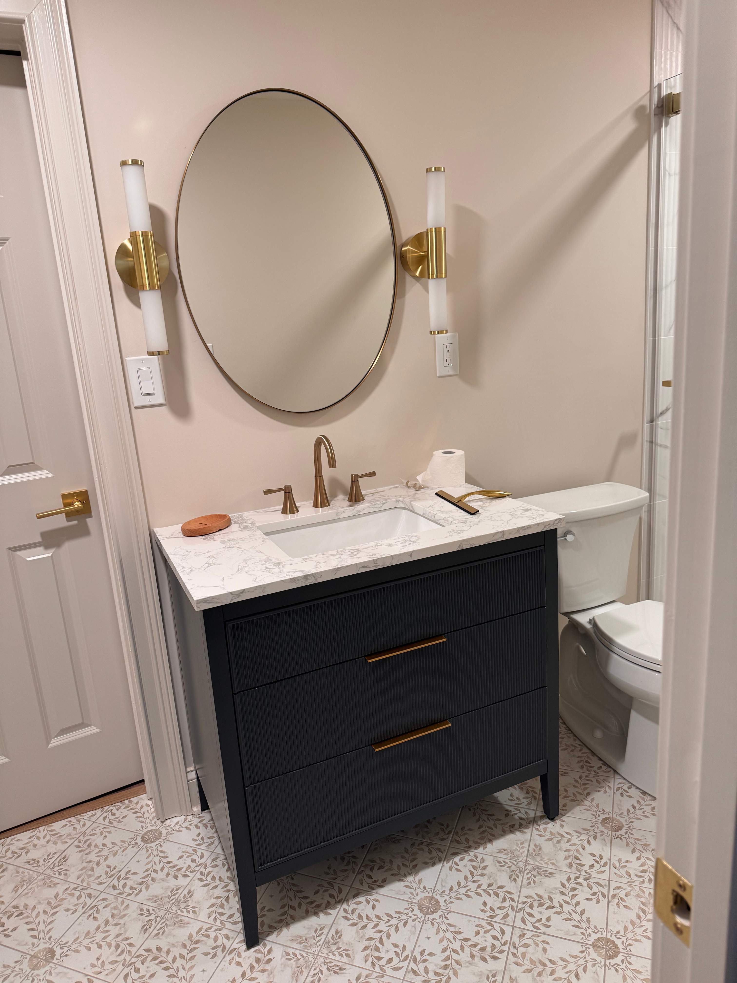 Basement Bathroom  by Prudencio