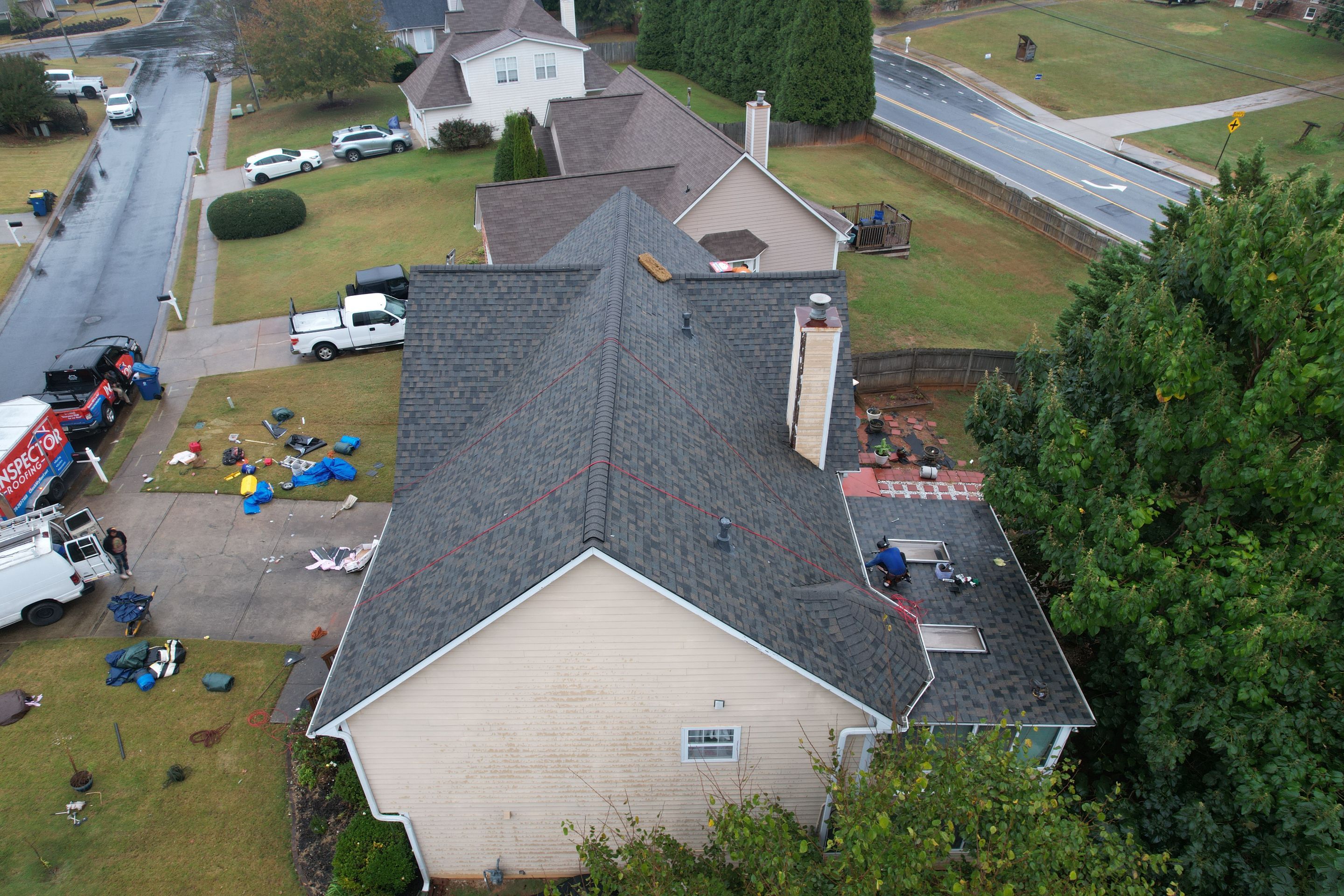 Residential Roof Replacement using Owens Corning by Inspector Roofing and Restoration