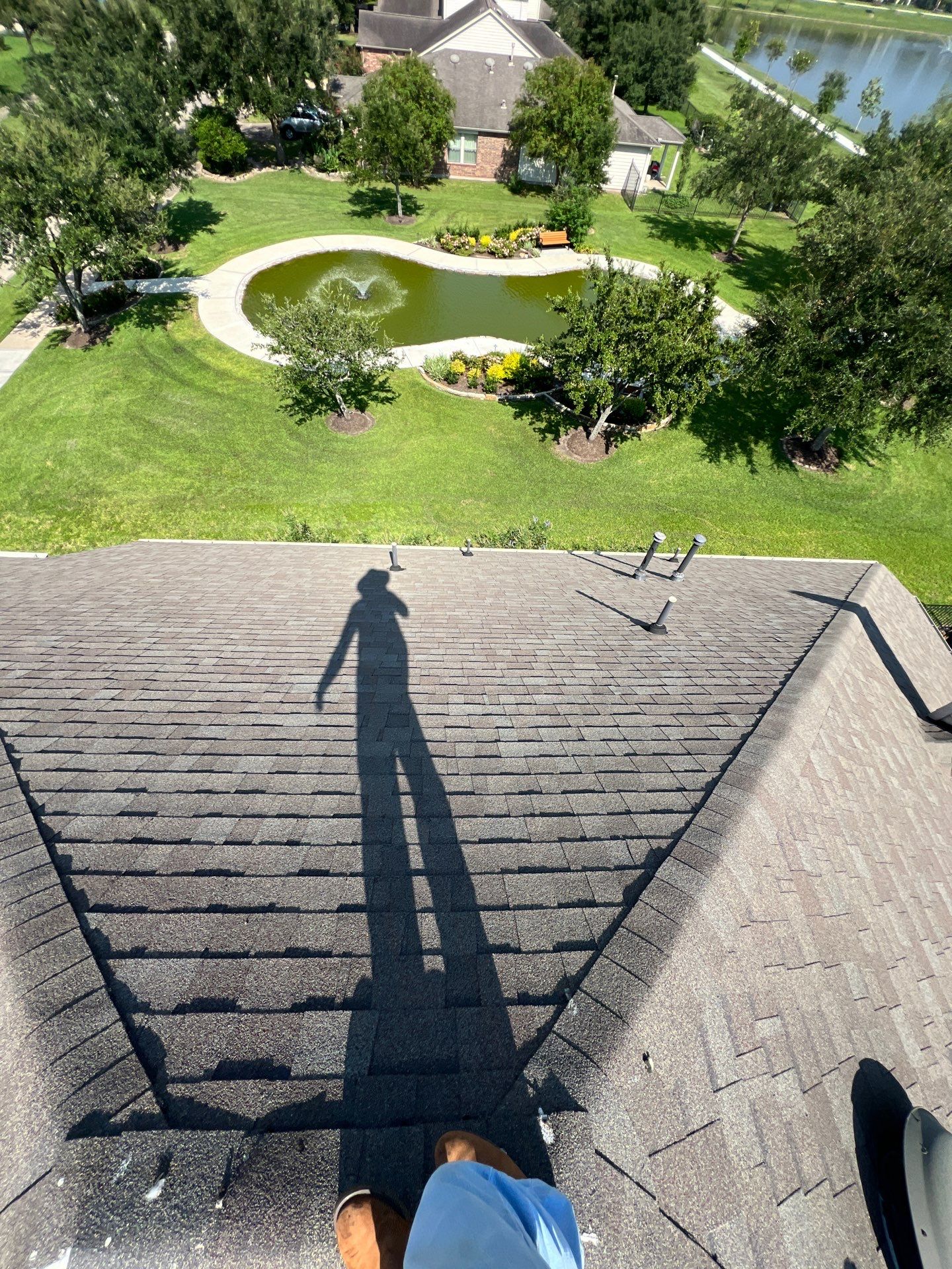 Hail Damage using Owen's Corning Duration (Lifetime) Shingles by Roof Repair Services LLC