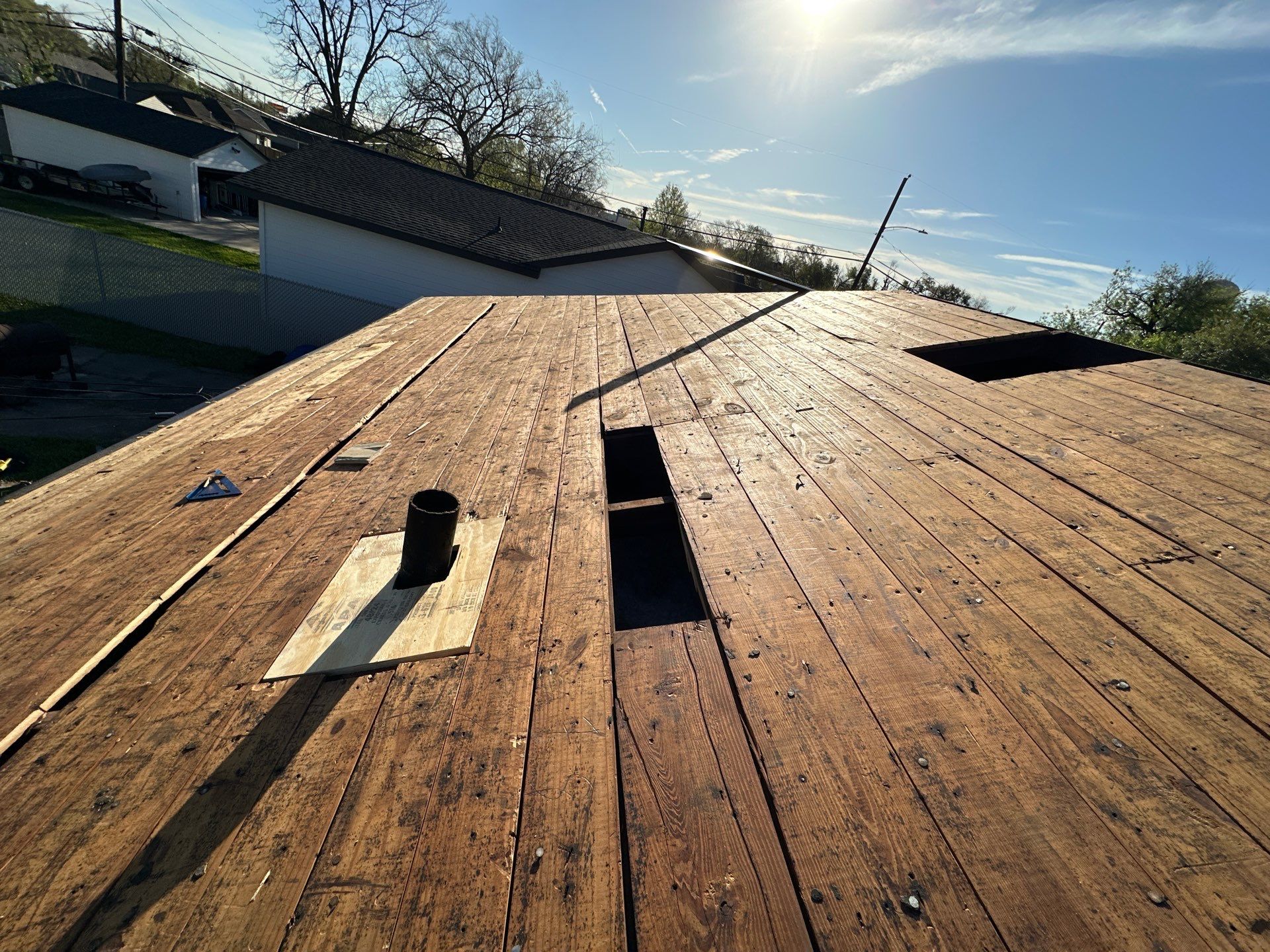 Project in Houston by Motion Roofing