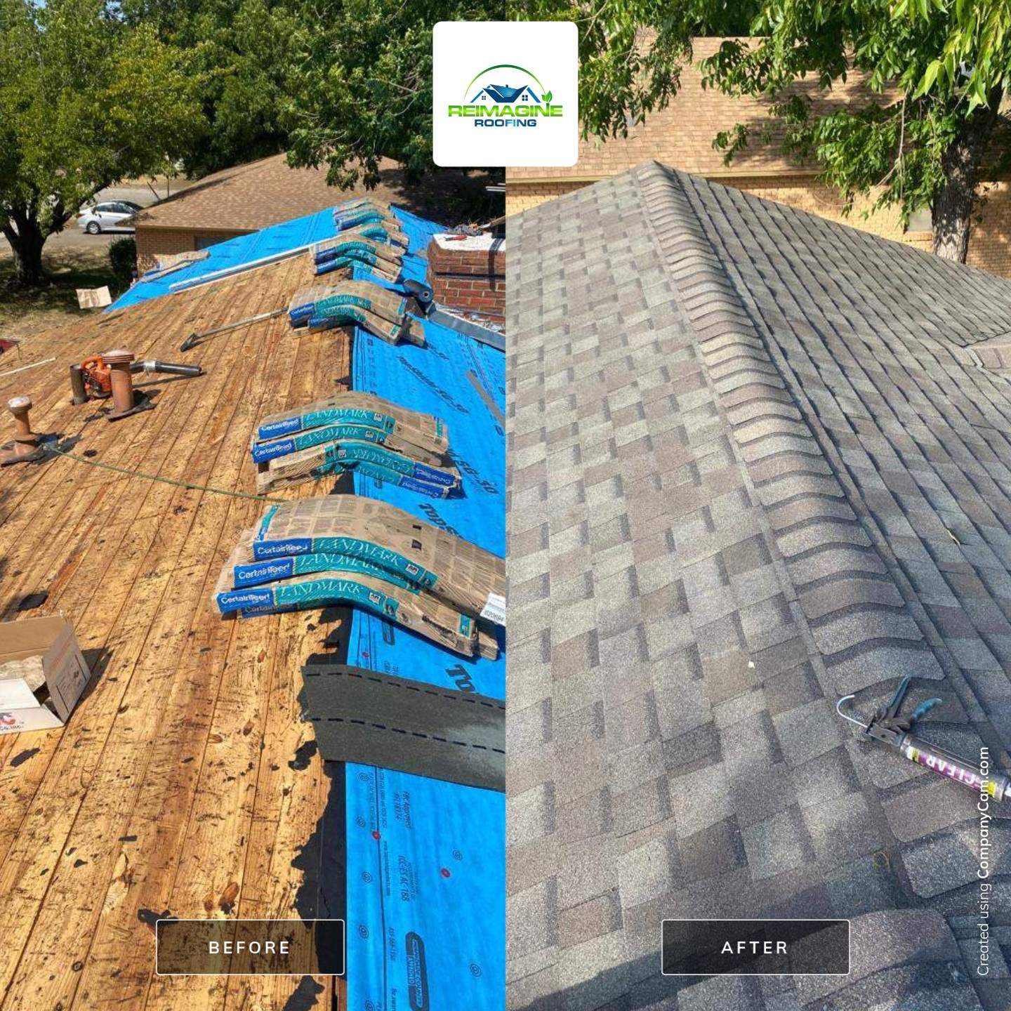 Estate Gray Shingles by Reimagine Roofing