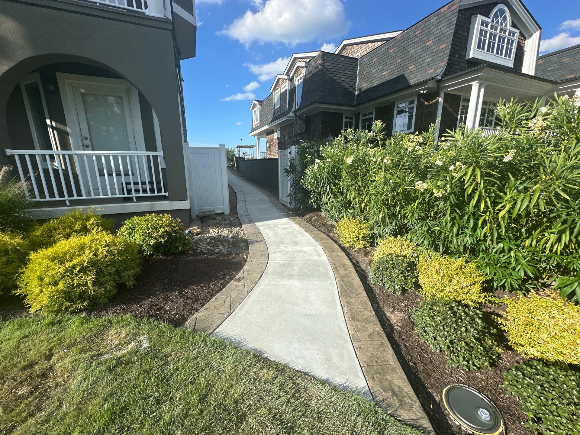 Project in Virginia Beach by Sam The Concrete Man Virginia Beach