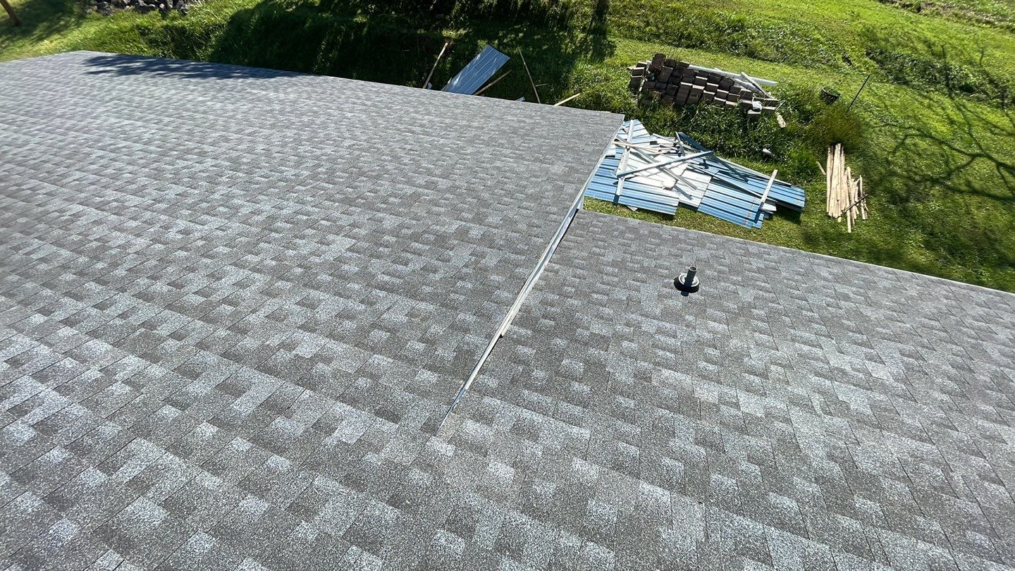 Residential Roofing Installation using GAF Timberline HDZ, Pewter Gray by Rainstoppers Roofing