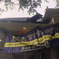 Project in Spring by Royal Crown Roofing 