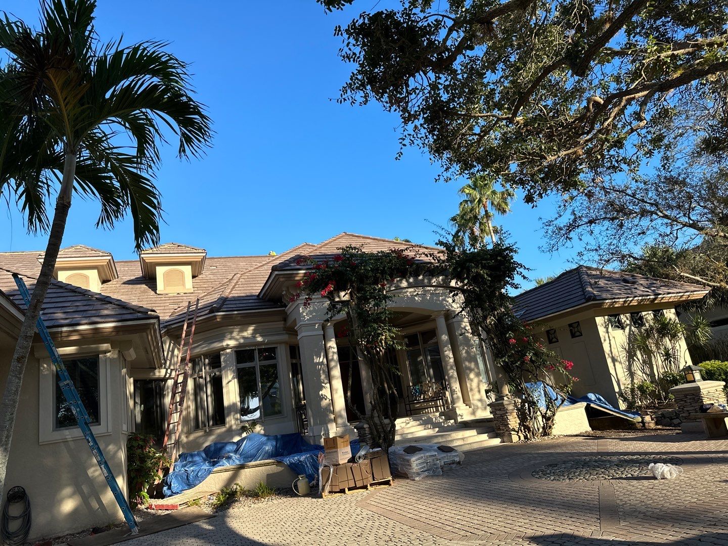 Residential Concrete Tile Replacement in Bonita Bay FL by International Roofing
