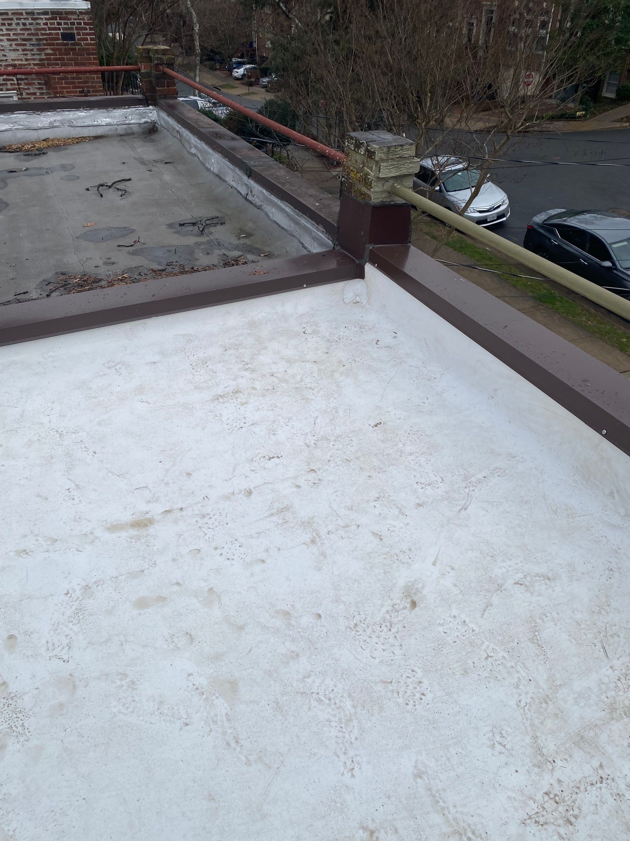 Arlington Flat TPO Roof Installation by RM Banning, Inc.