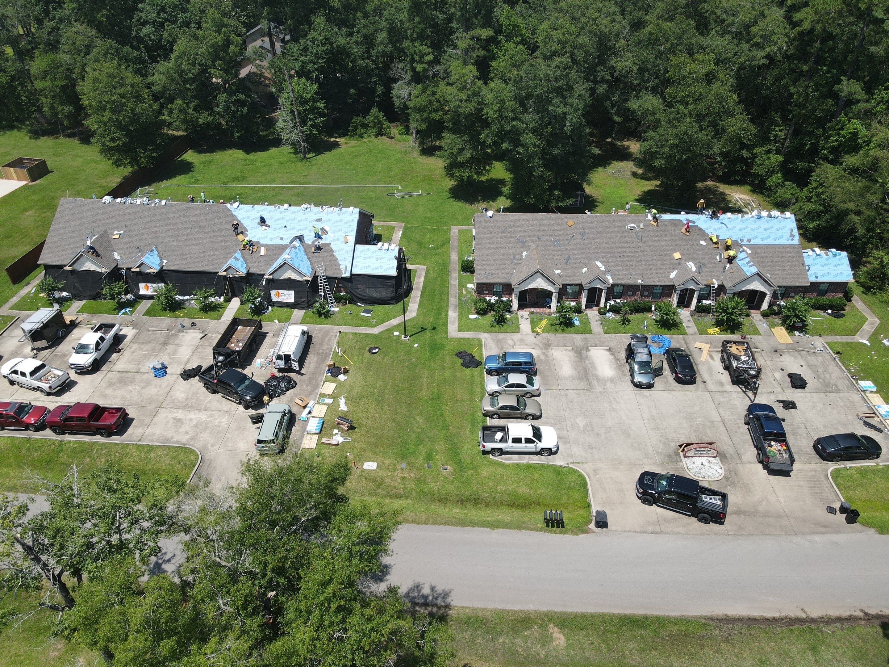 Commercial Roofing Installation using Malarkey Vista Impact Resistant by Roof Concepts Construction