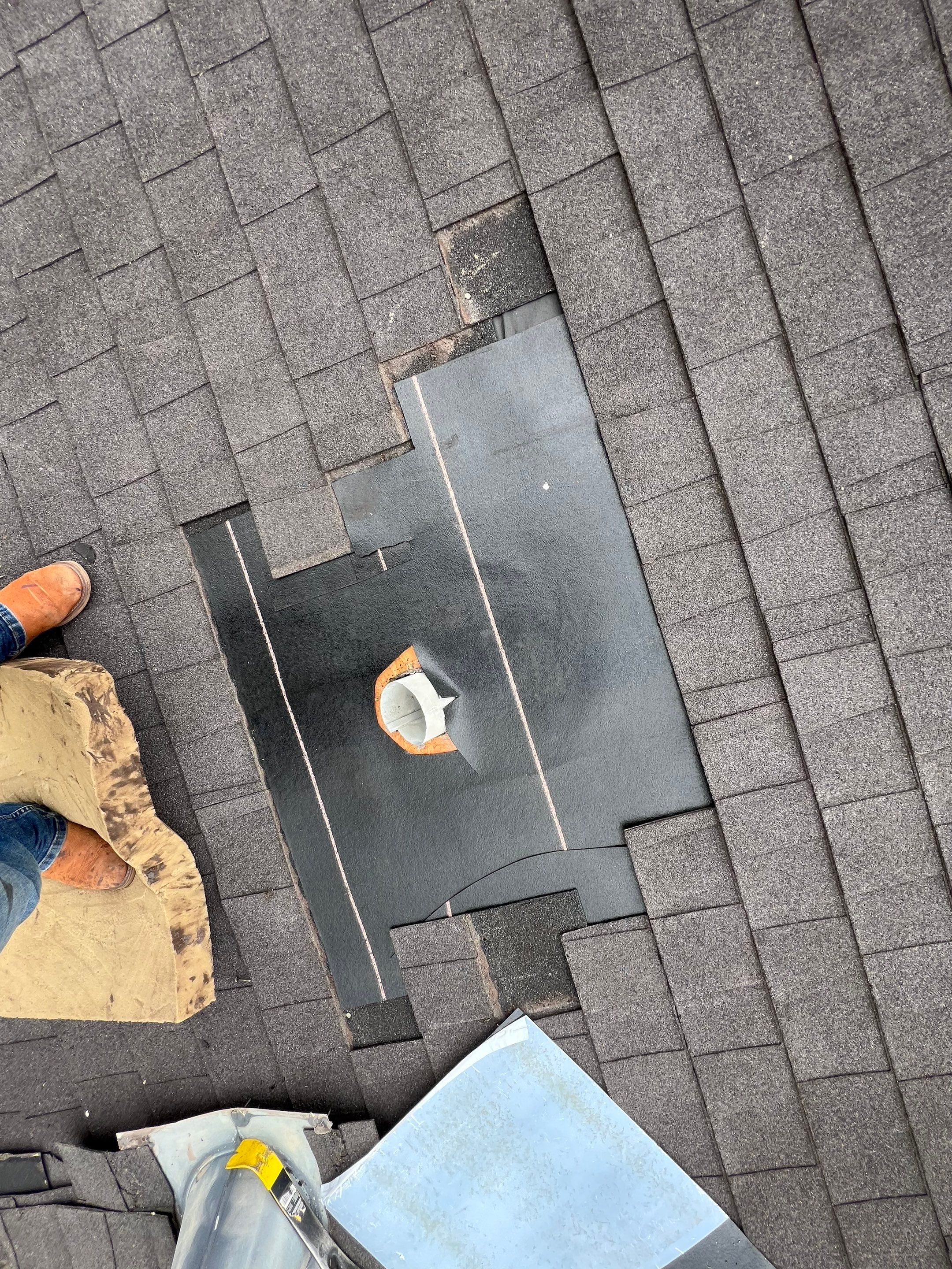 Residential Roofing Repair using Owen's Corning Duration (Lifetime) Shingles by Roof Repair Company