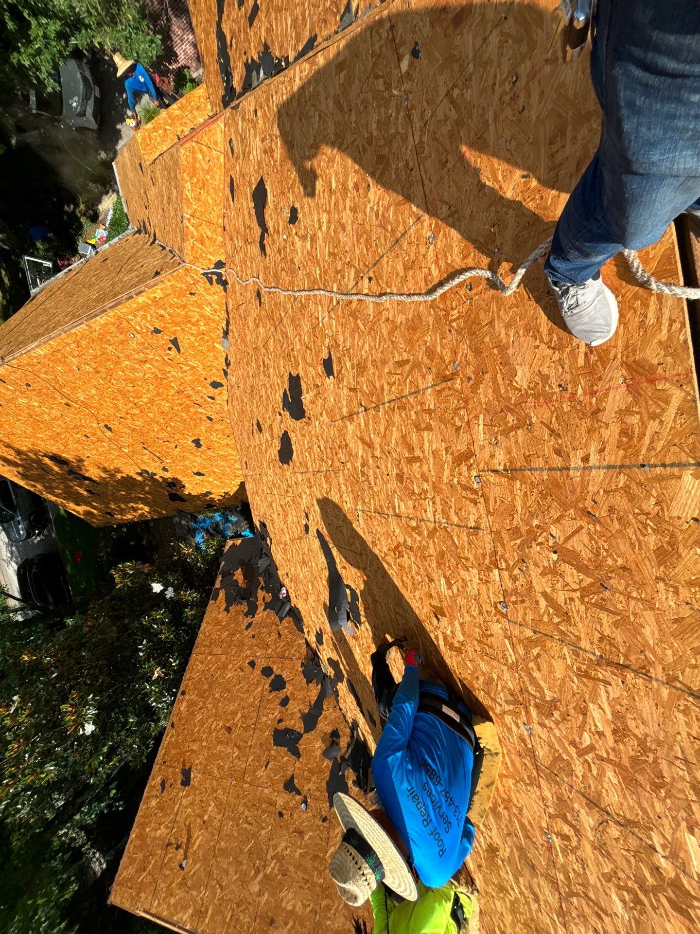 Residential Roofing Installation using Owen's Corning Duration (Lifetime) Shingles by Roof Repair Company