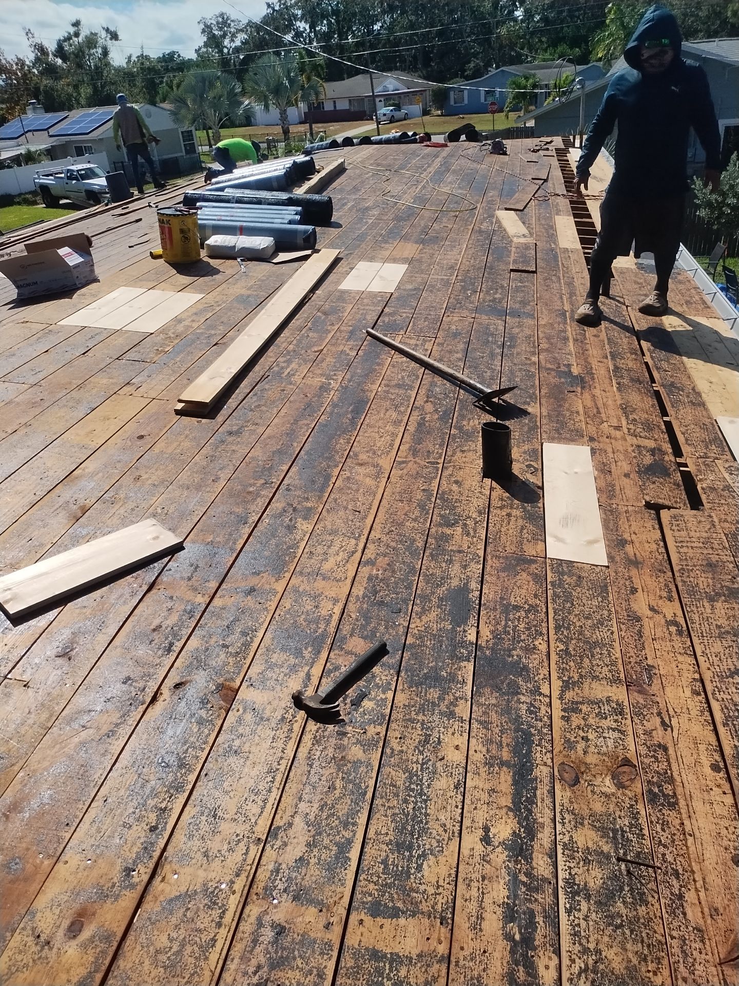 Project in St. Petersburg 33710 by Mitchell Roofing Company LLC