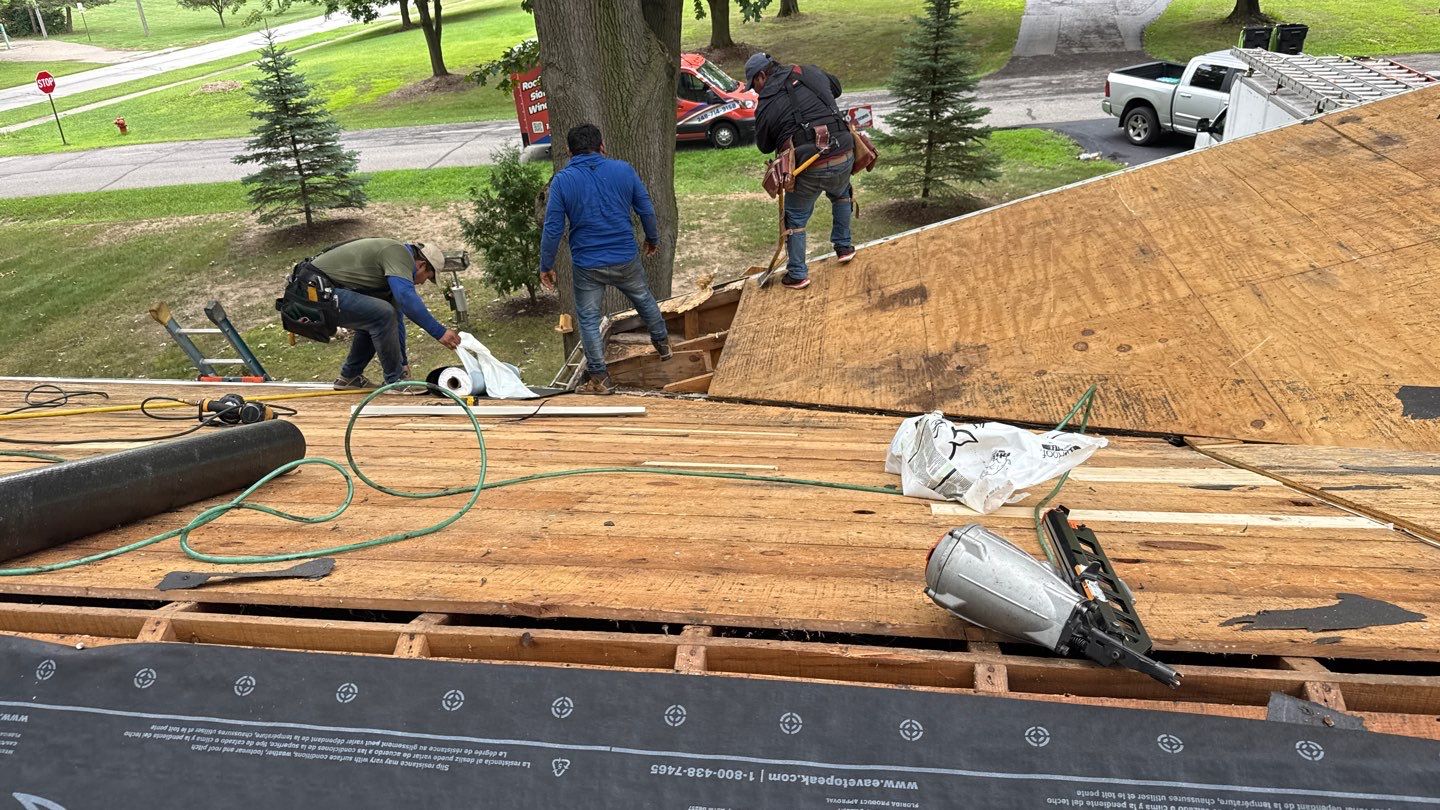 Roof Replacement using Owens Corning Estate Gray by 180 Contractors