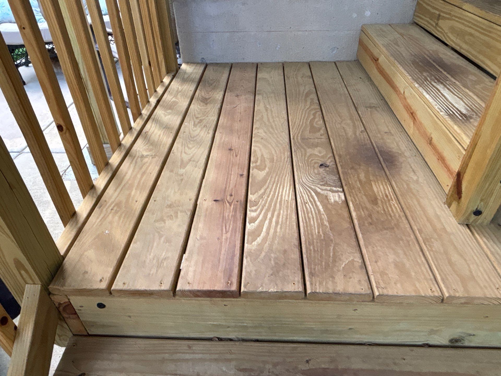Deck using Wood Sealant by DuraSeal
