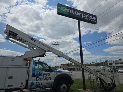 Commercial Building Signage and Pylon Face Replacement in South Bend