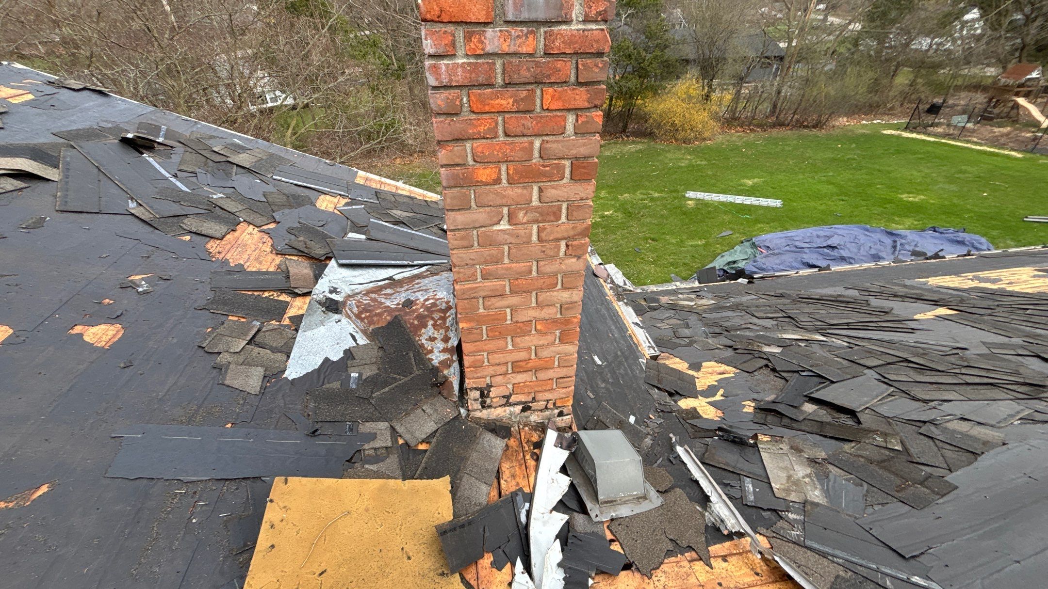 Roof Replacement using Owens Corning Williamsburg Gray by 180 Contractors