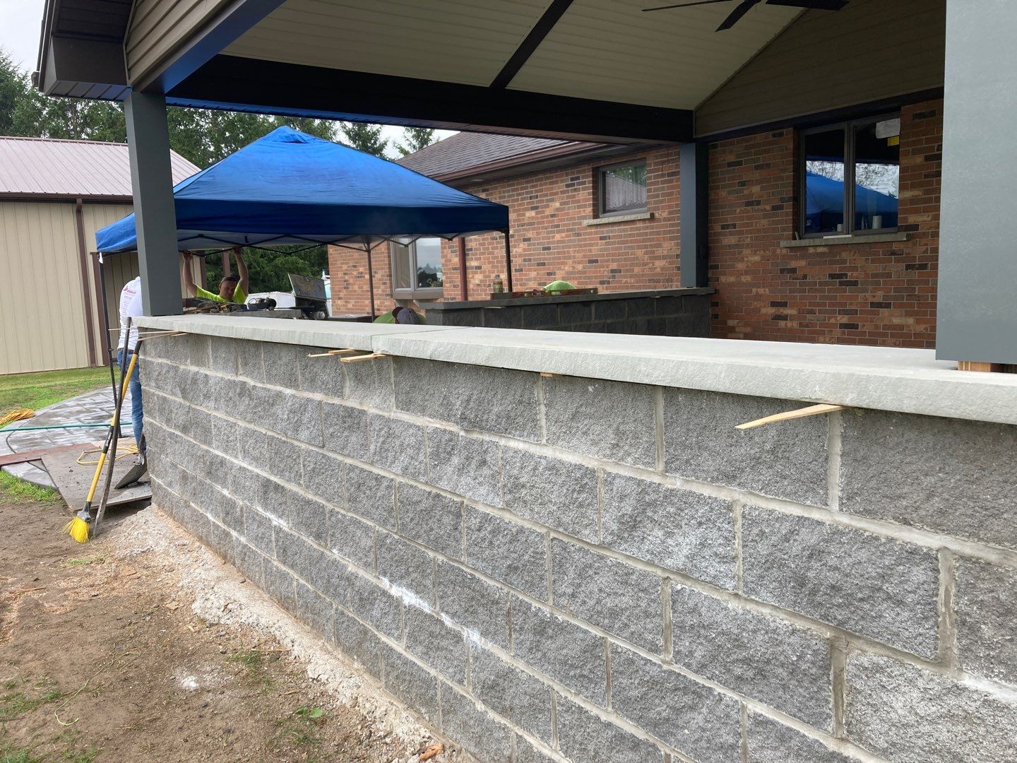 Outdoor Living Addition and Concrete by Ivy Lea Construction