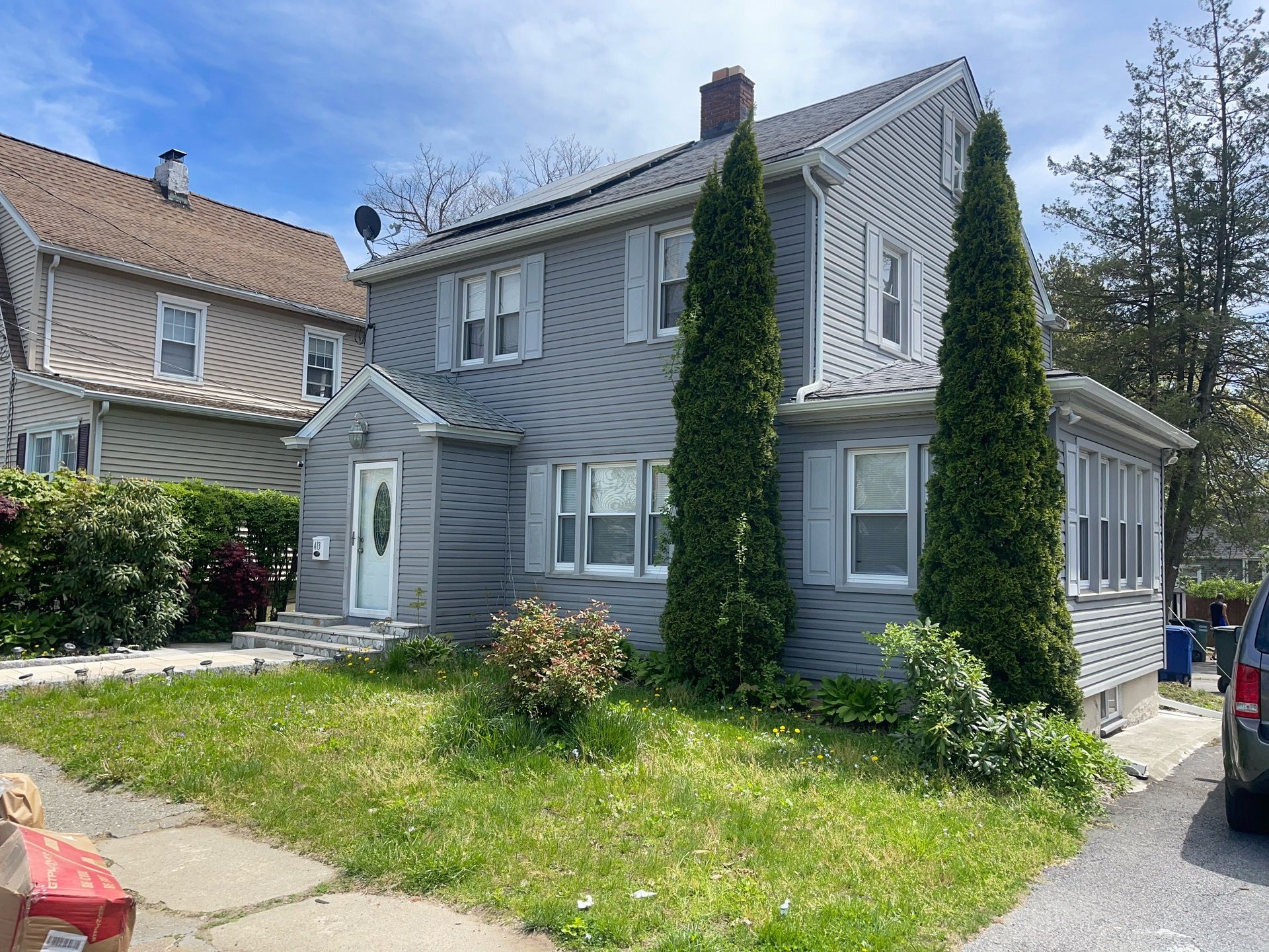 Residential Roofing Installation using Owens Corning TruDefinition Duration AR - Estate Gray by A Plus Exterior