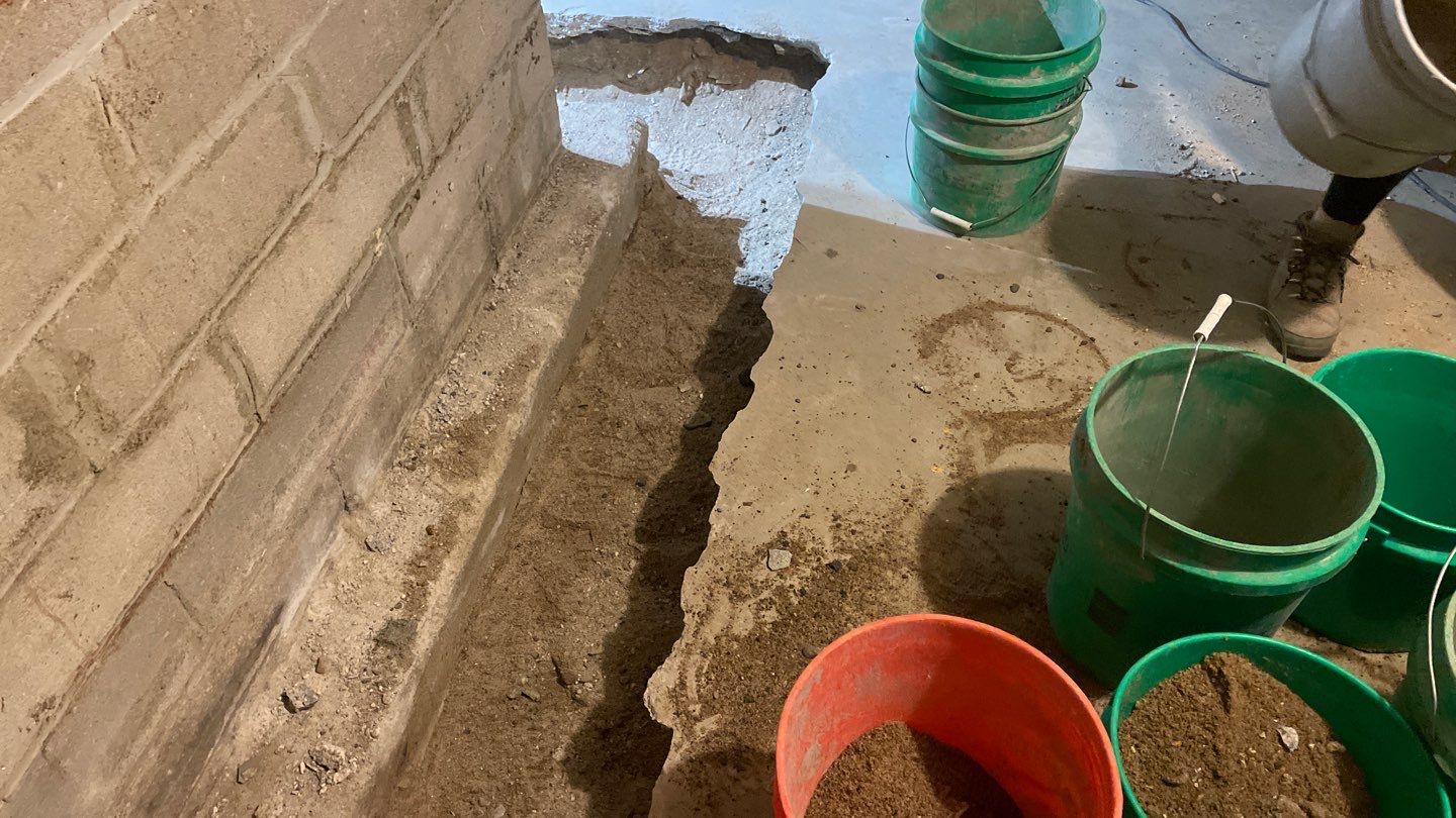 Drain Tile in South Minneapolis by Waterproofing Northeast