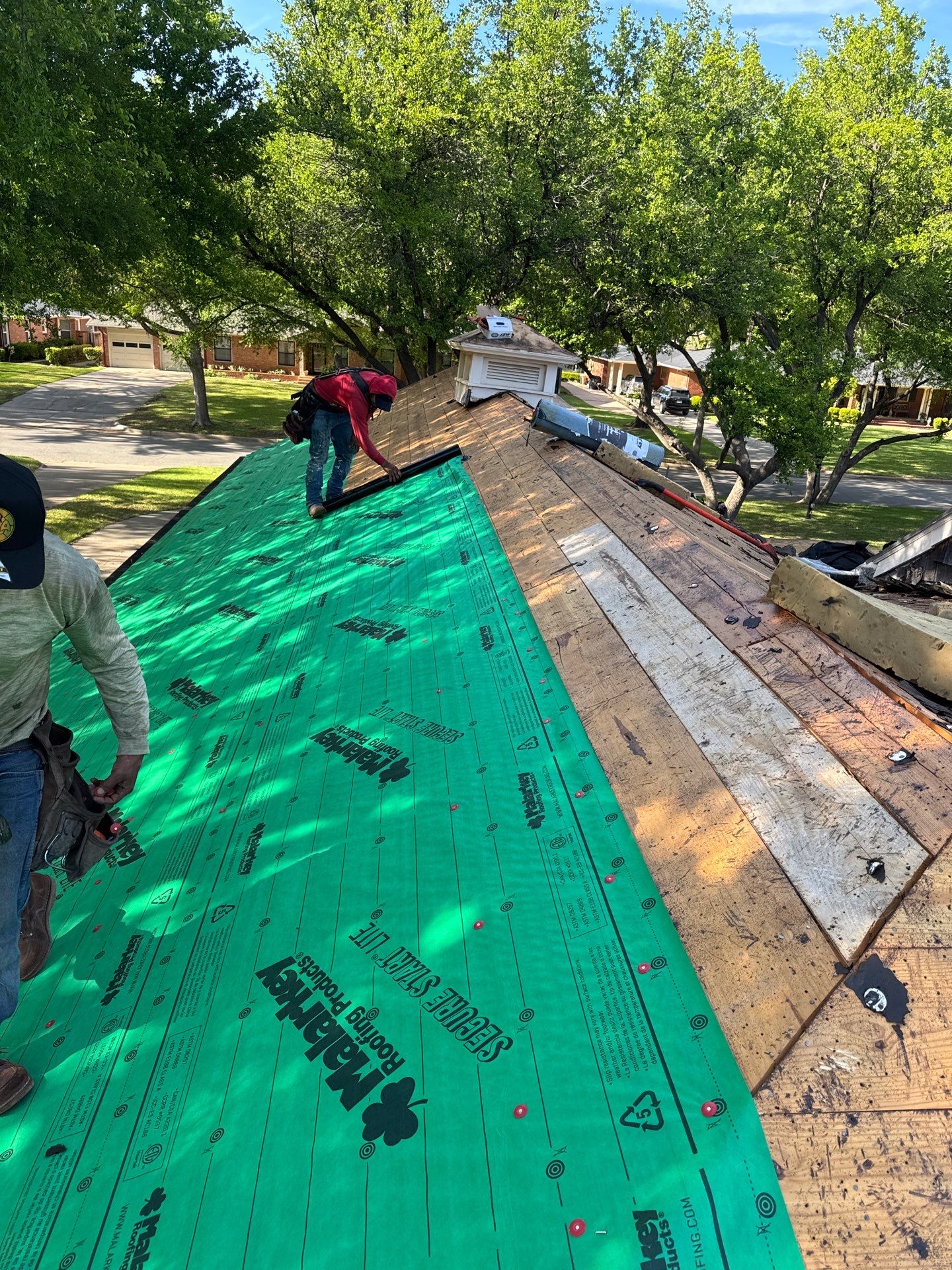 Wichita Falls Roof Replacement Featuring Malarkey Windsor Architectural Shingles by Shearman Roofing & Construction