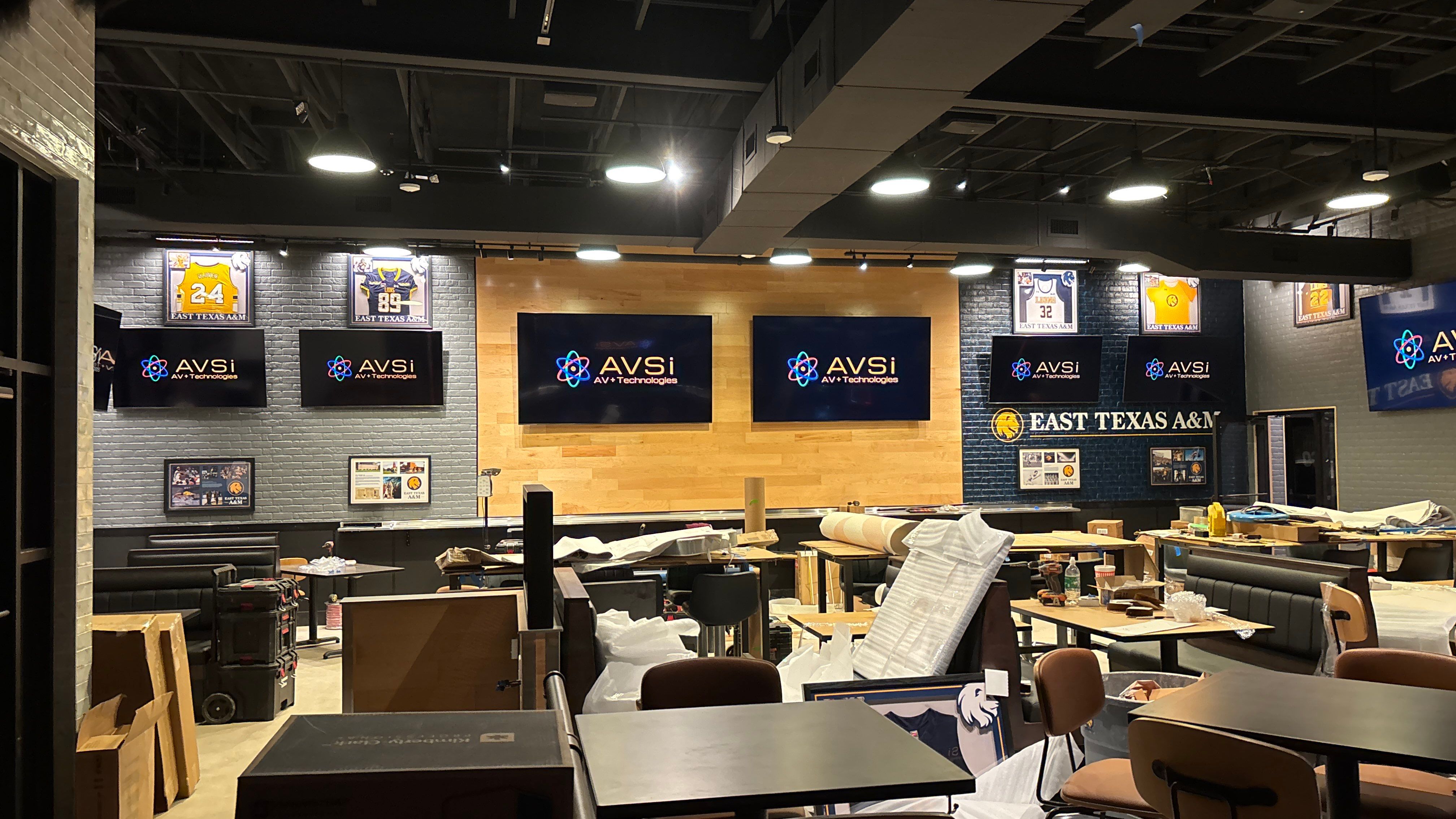 New Sports Bar AV install by AVSi