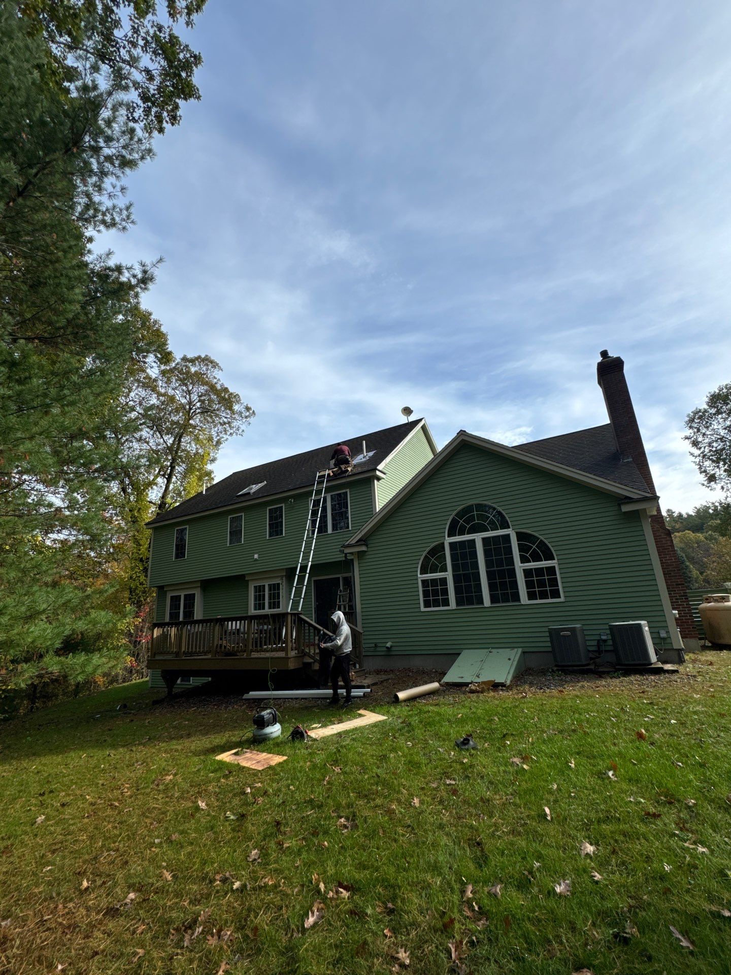 Pipe Boot Leak Repair & Gutter Replacement | Littleton, MA by Mighty Dog Roofing of Greater Middlesex County