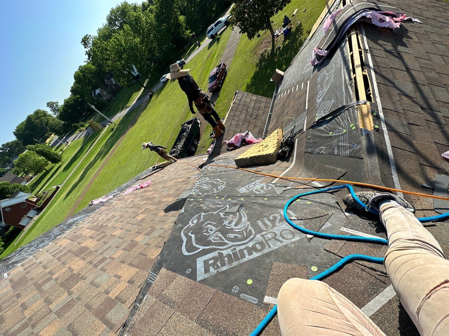 Residential Roofing Installation using Owens Corning Duration Shingles Roofing System by Undersun Roofing 
