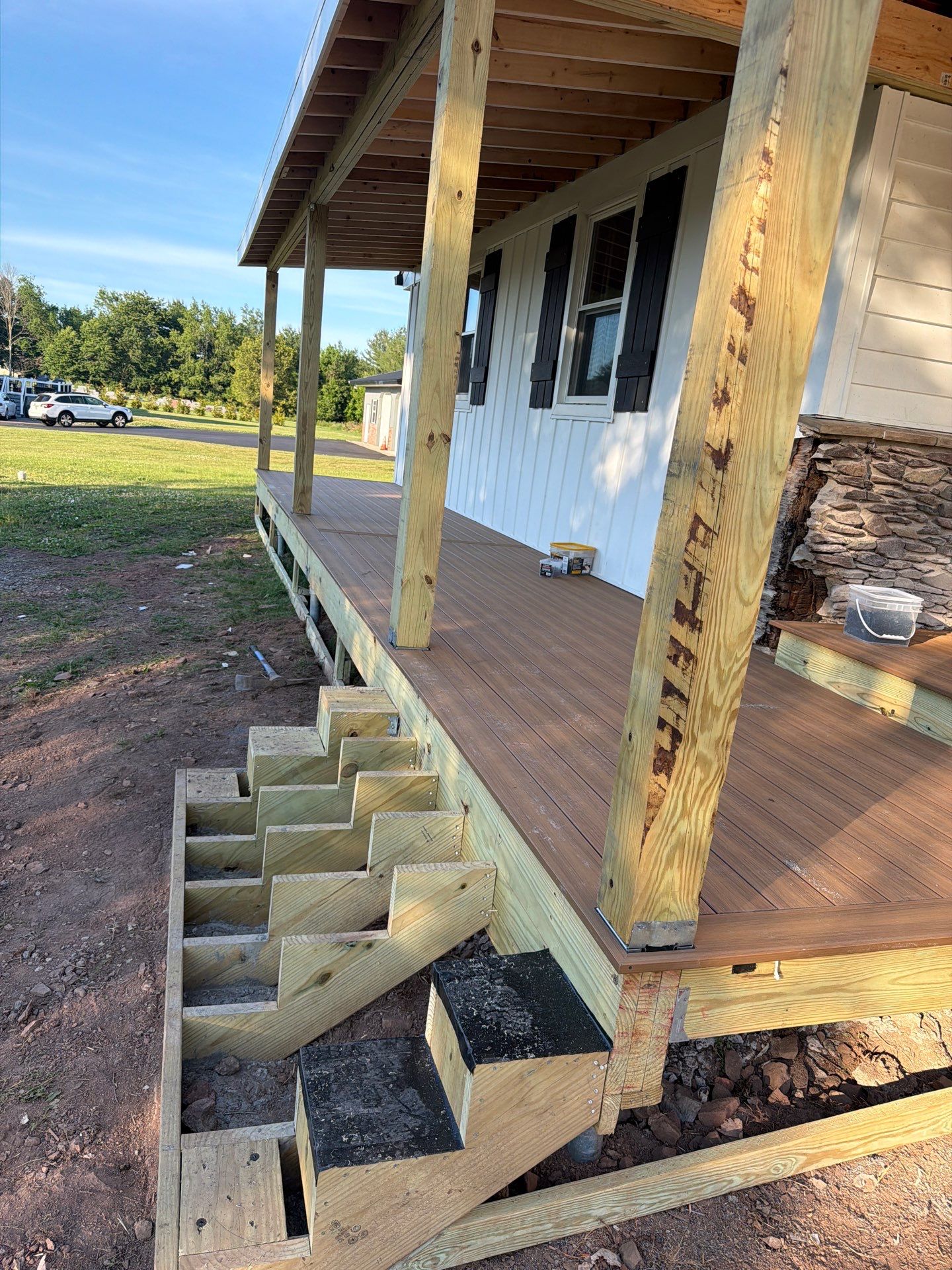 New Deck in East Amwell Township, New Jersey by deck guardian