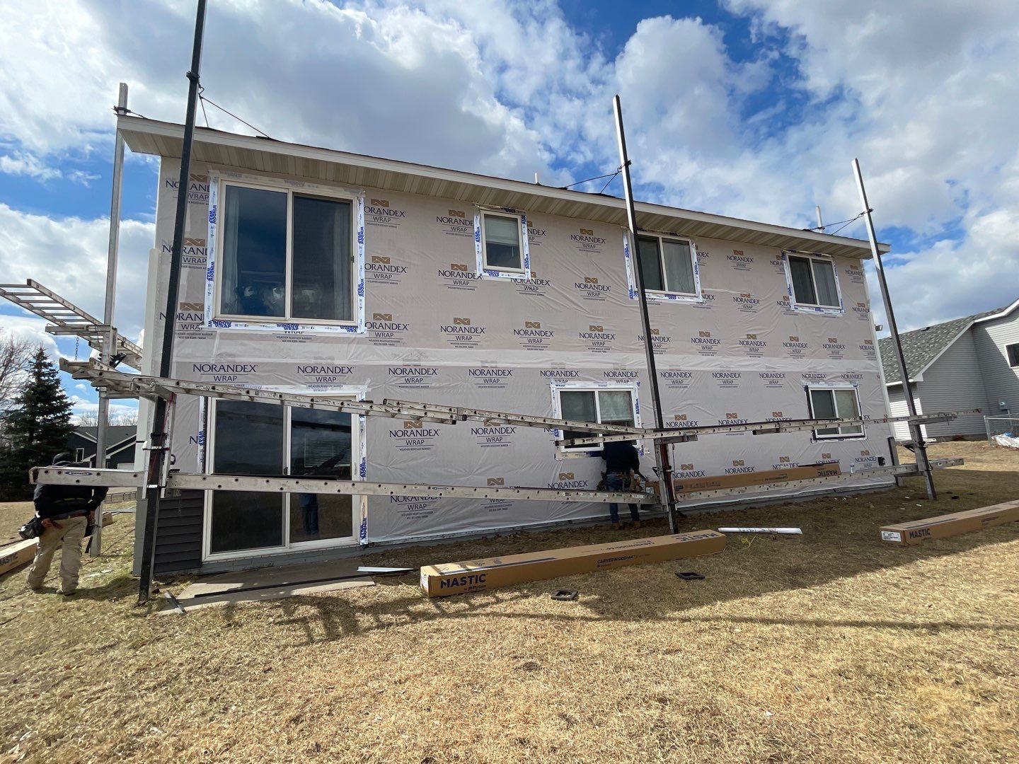 CertainTeed Landmark Roof, Mastic Siding & Edco Gutters | Insurance Approved | Big Lake, MN by First Impressions Exteriors
