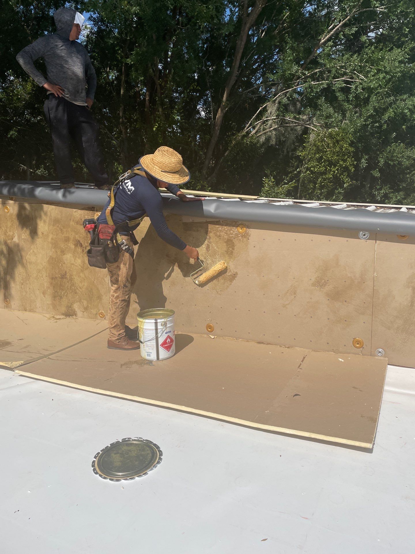 Commercial Recovery TPO Roof by First Due Roofing
