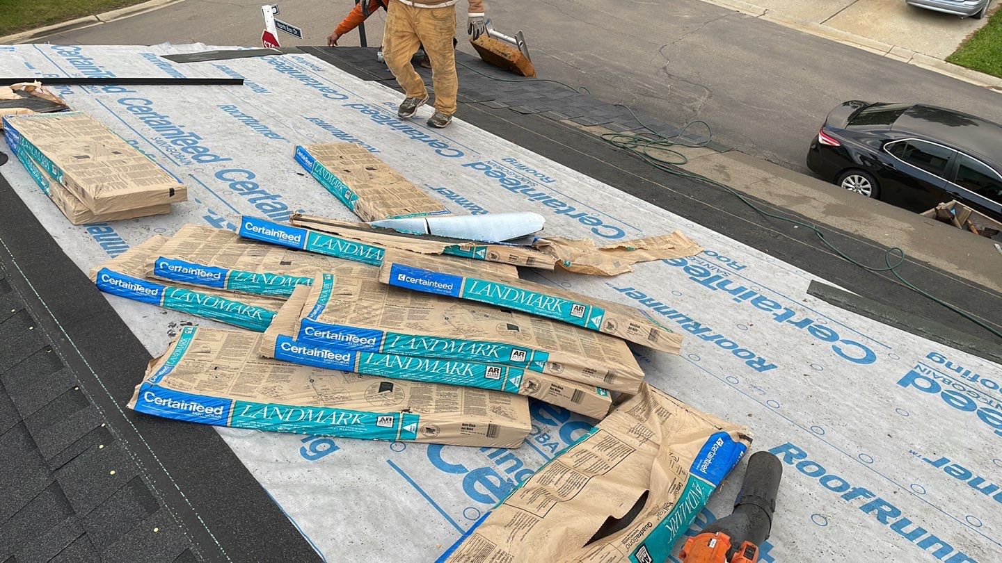 Roof Replacement using CertainTeed Landmark by 180 Contractors