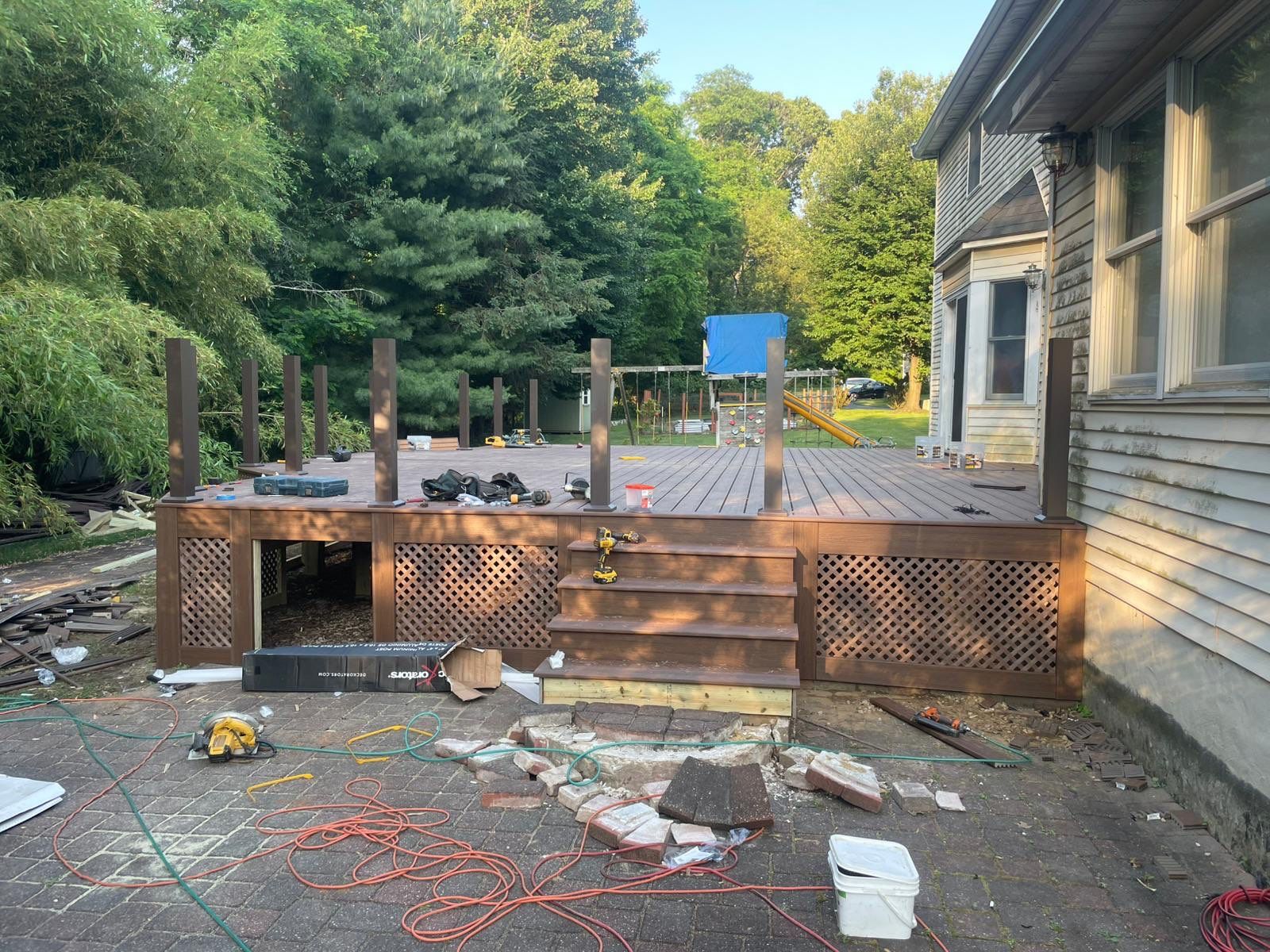 Project in Middletown Township by deck guardian