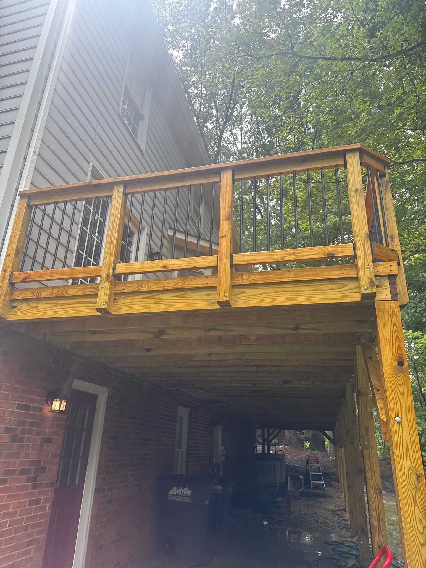 Wood Deck using Wood Sealant by DuraSeal
