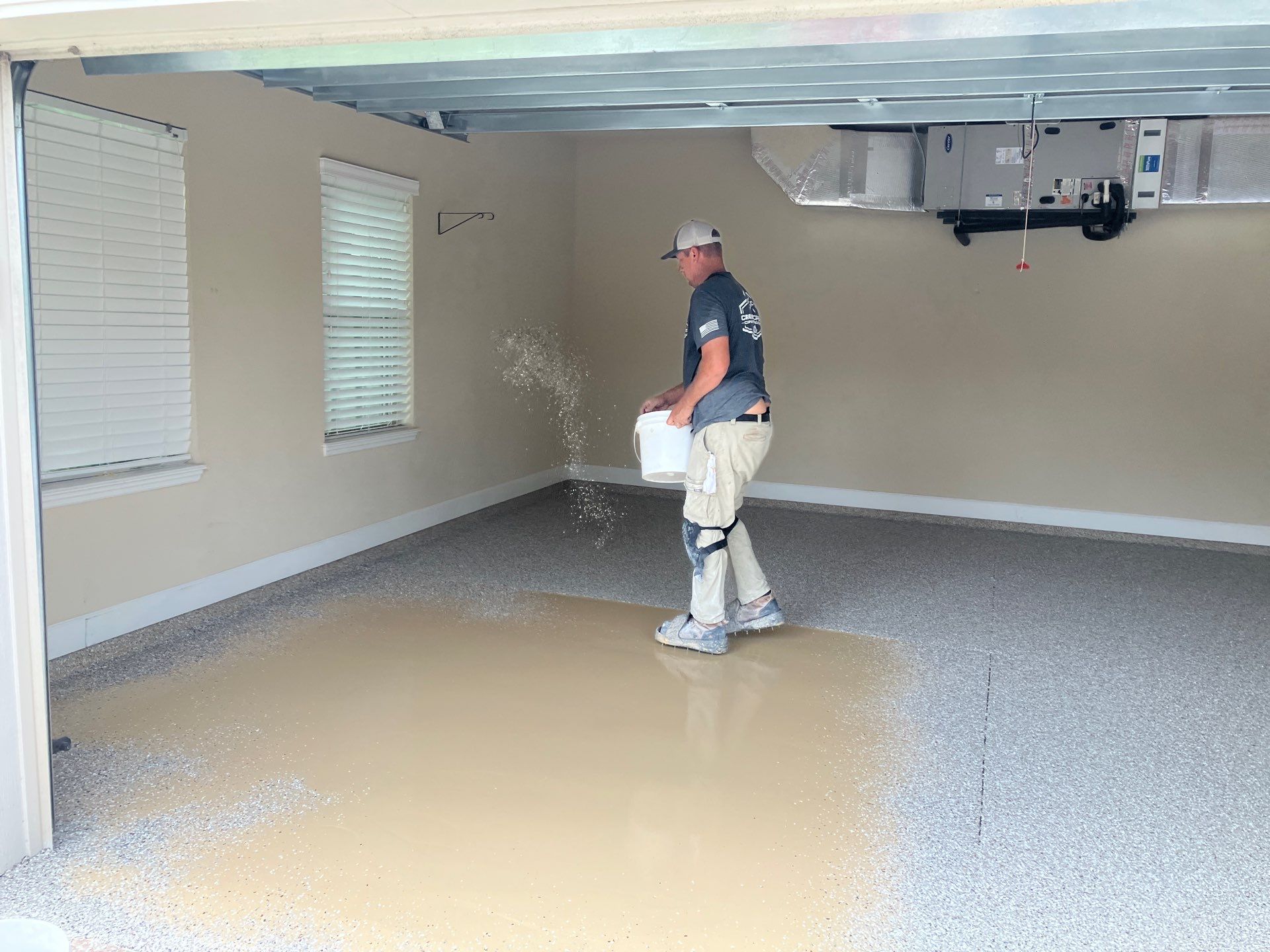 McNamara Garage by Cross Creek Concrete Coatings