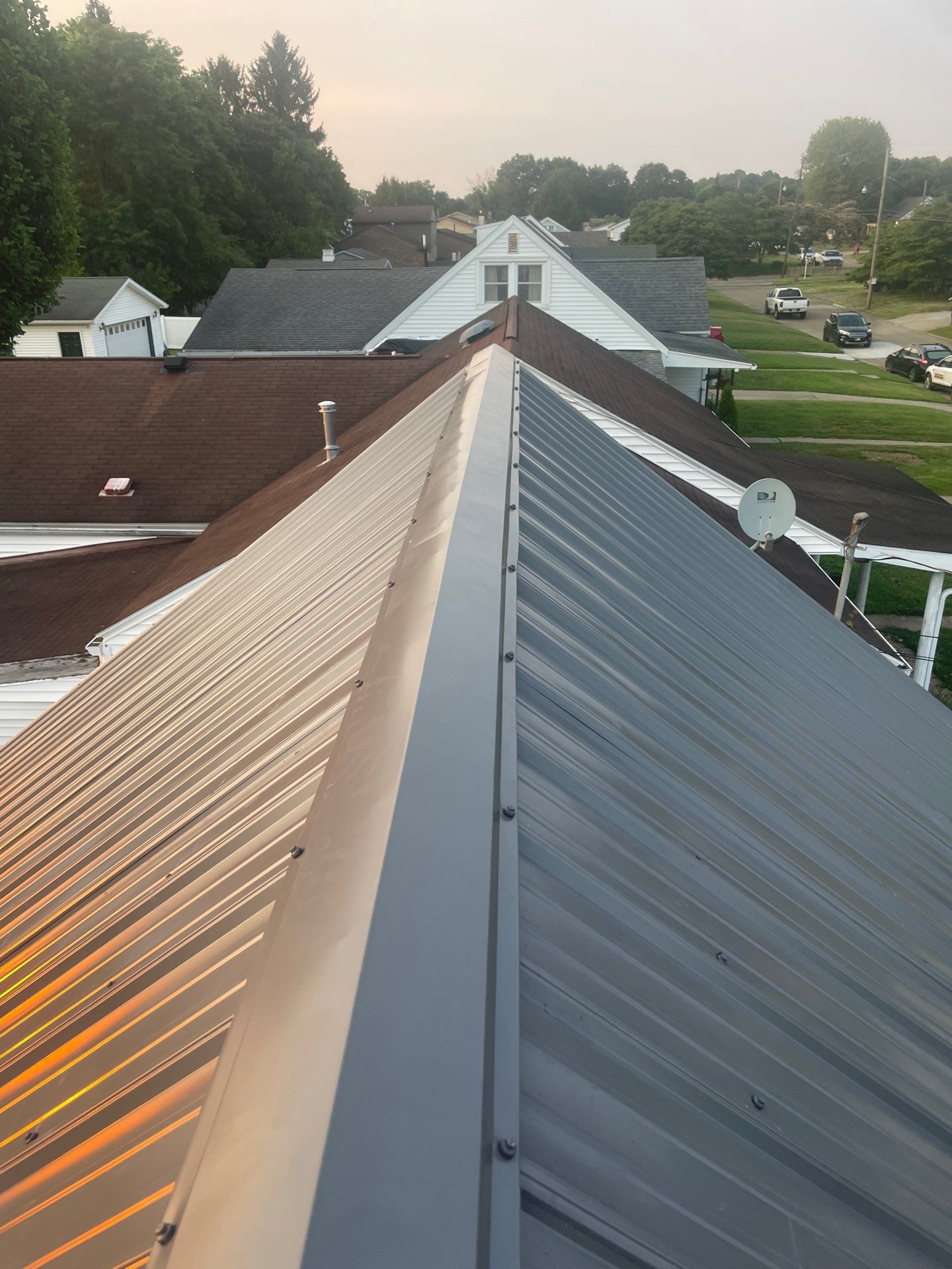 Residential Roofing Installation using Metal by Rainstoppers Roofing