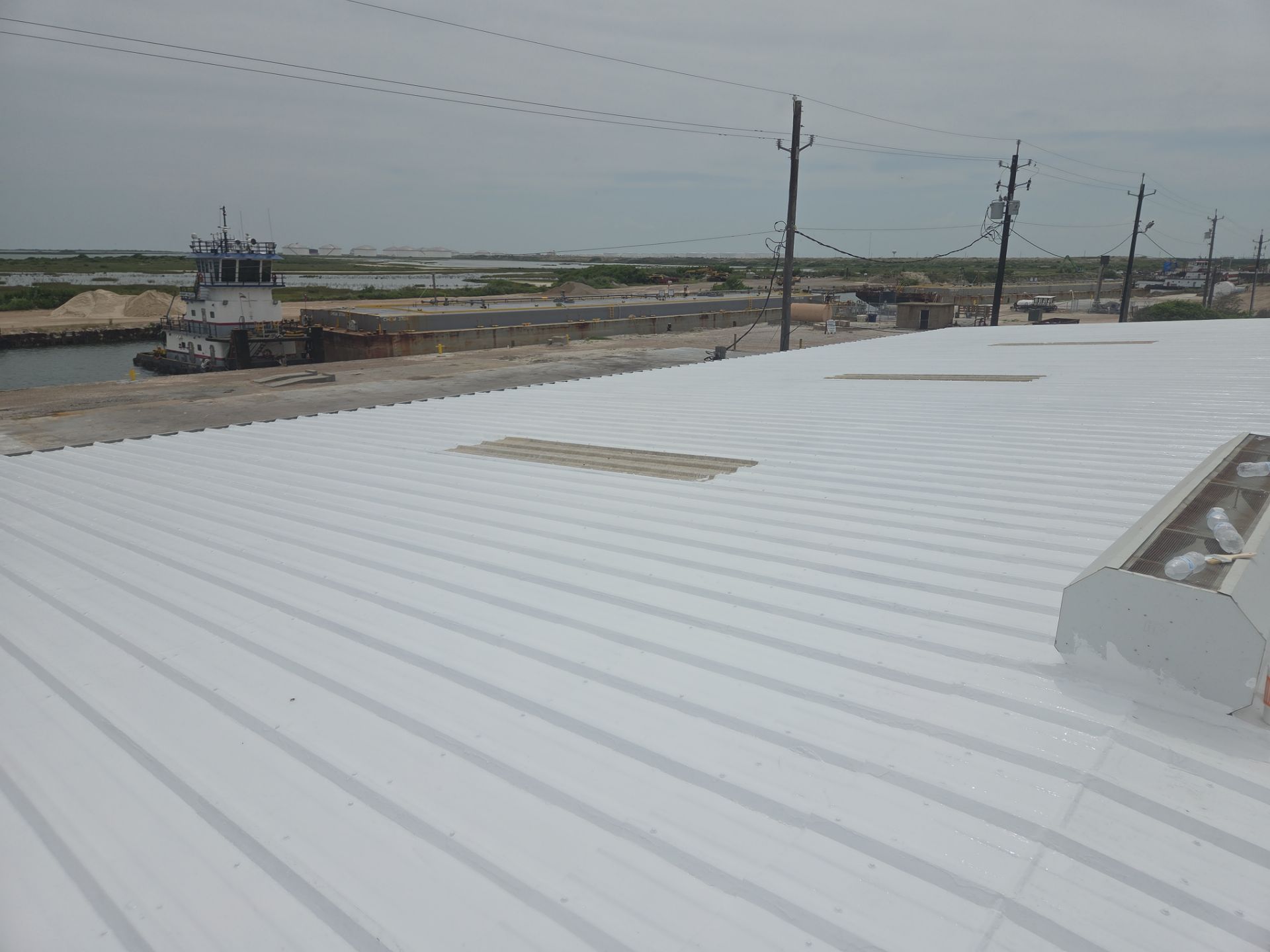 Ingleside Waterfront Industrial Waterproofing by Bayfront Roofing and Construction
