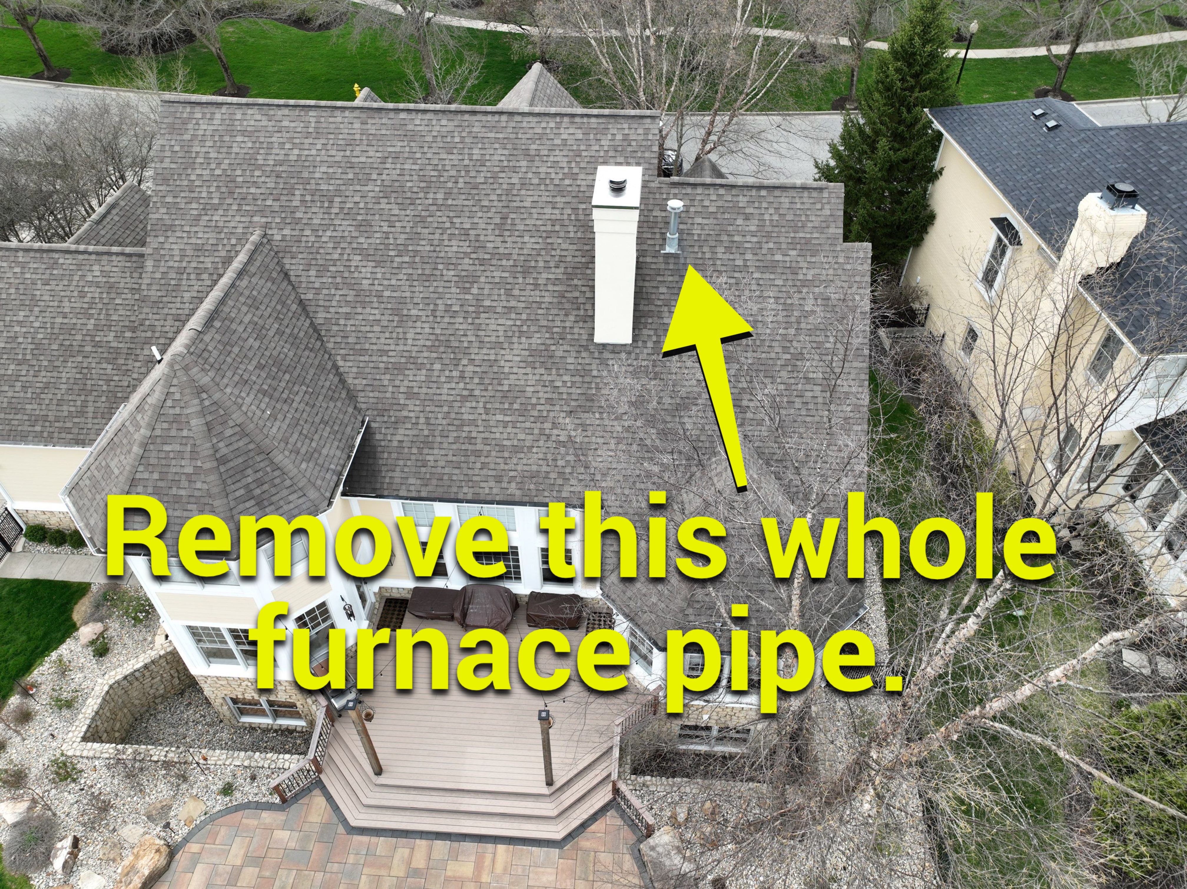 Roof Damage using Owens Corning Duration Storm by 317 Roofing & Restorations