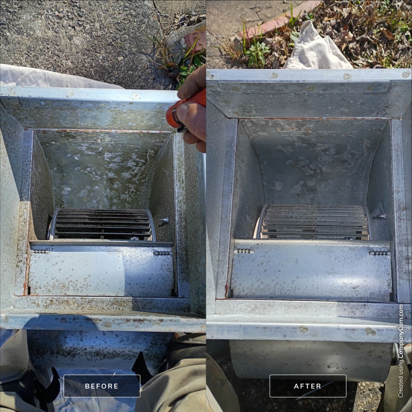 Project in Columbus by Duct Cleaning Solutions 