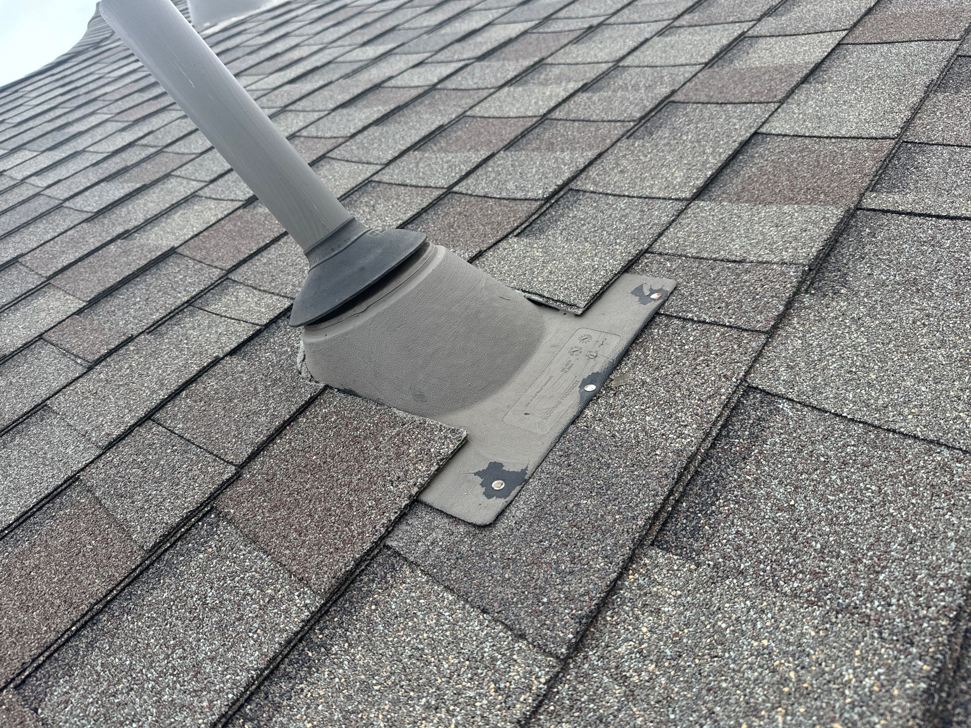 Hail Damage using Owen's Corning Duration (Lifetime) Shingles by Roof Repair Company