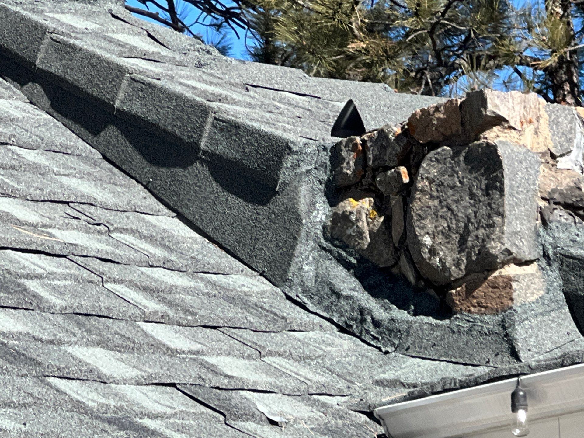 Residential Roofing Installation using Stone Coated Steel by Blue Peaks Roofing LLC 